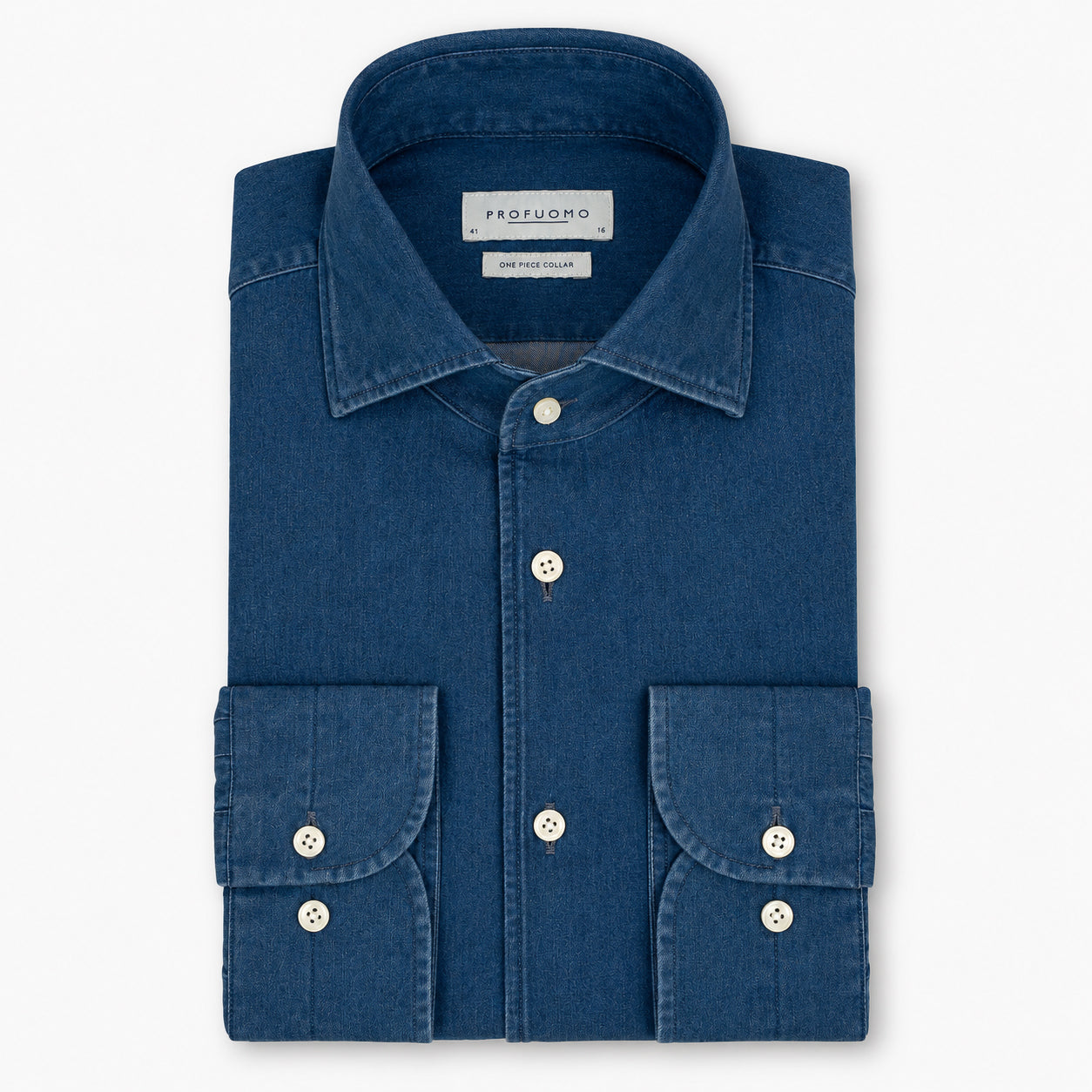 Profuomo Overhemd Donkerblauw | Indigo