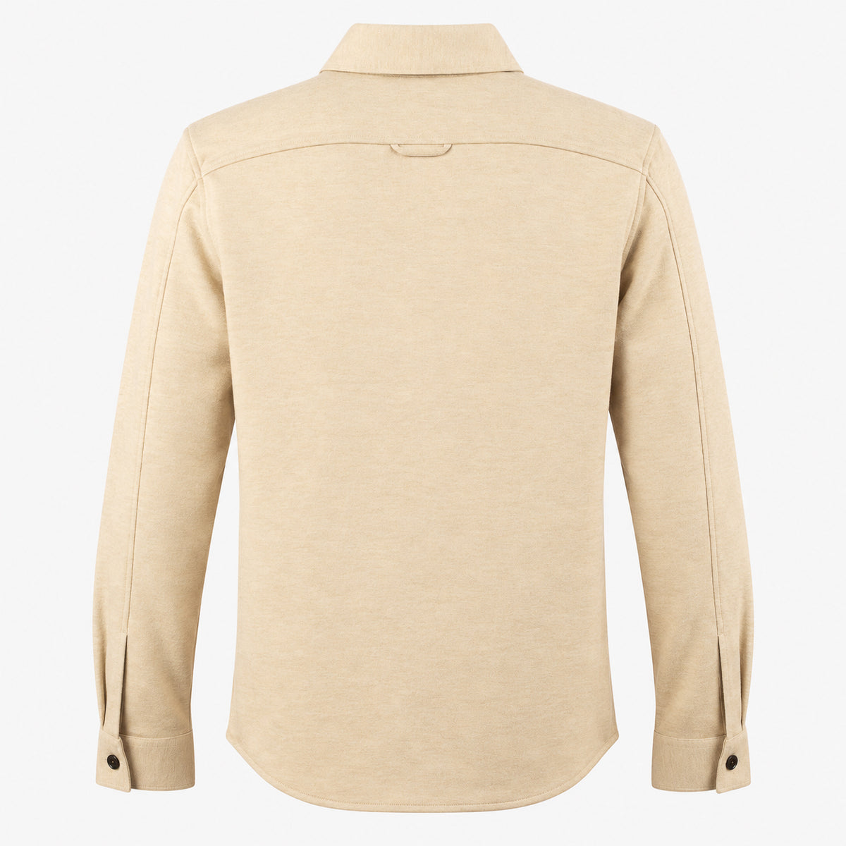 Profuomo Overshirt Beige | Knitted