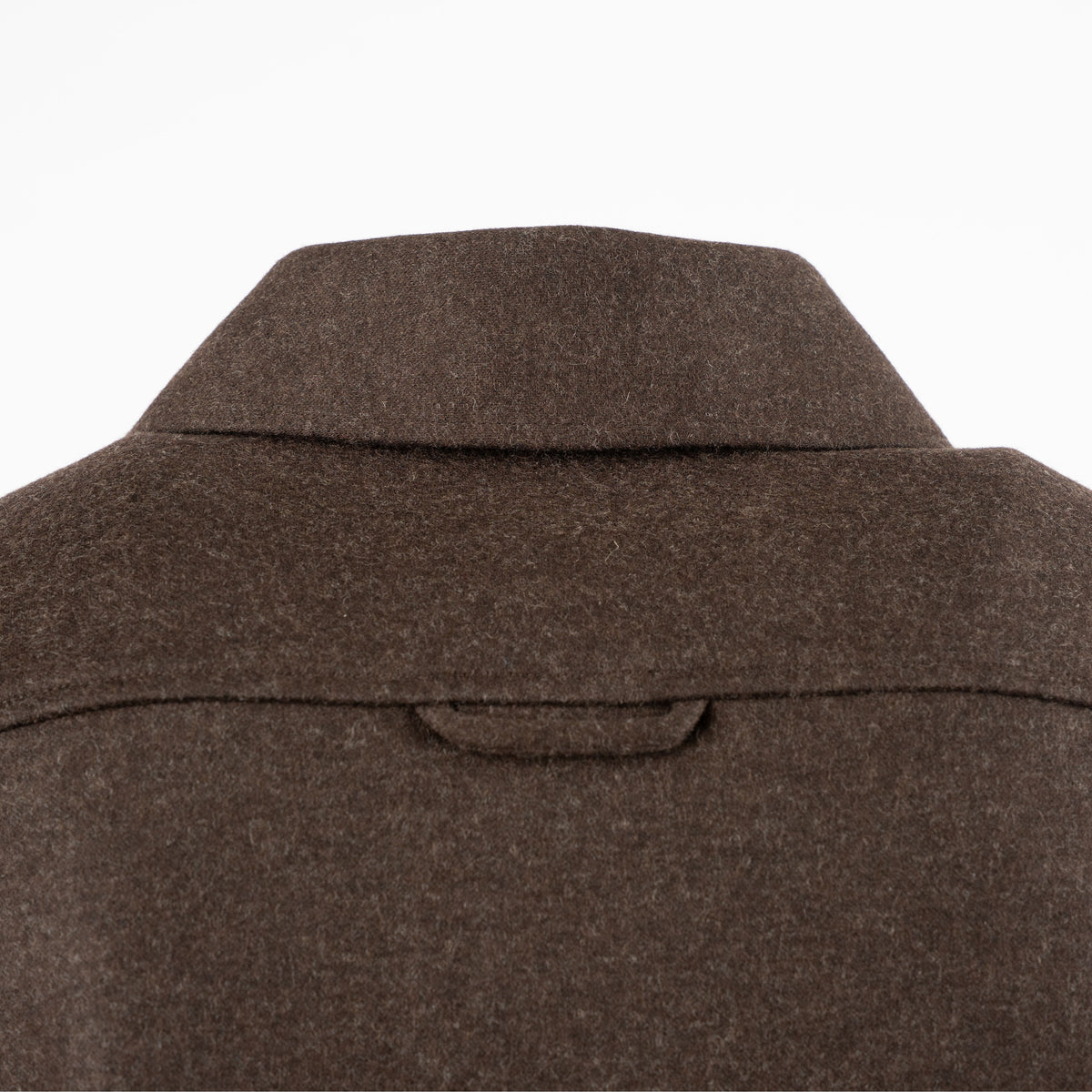 Profuomo Overshirt Bruin | Knitted