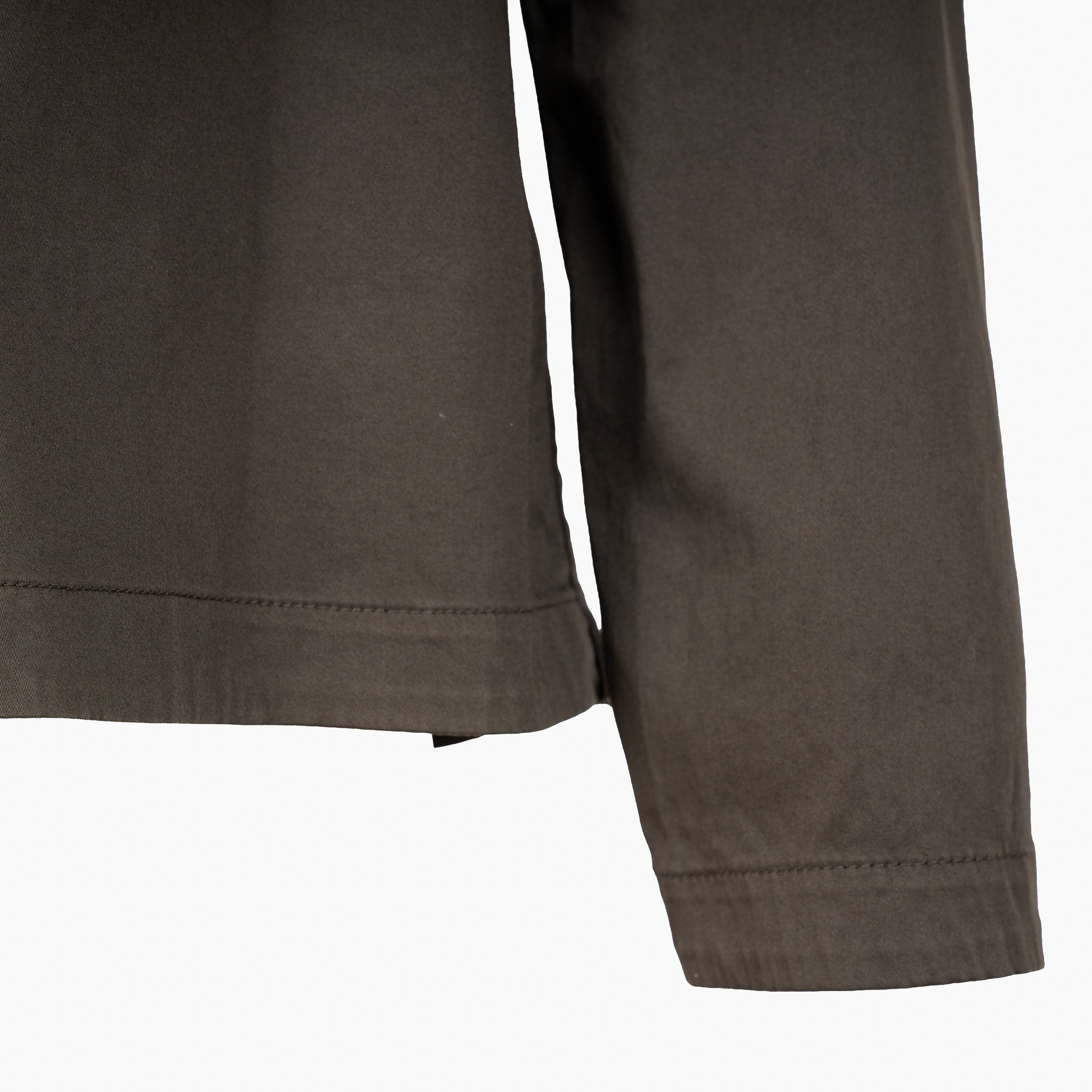 Stone Island Overshirt Grijs | Stretch Organic Cotton Satin