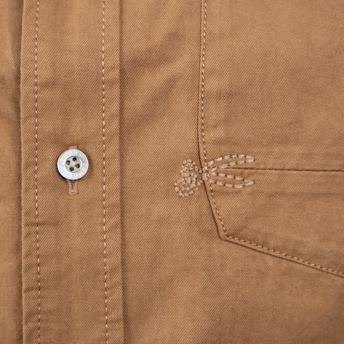 Denham Denham Overhemd Camel | Guilty Shirt