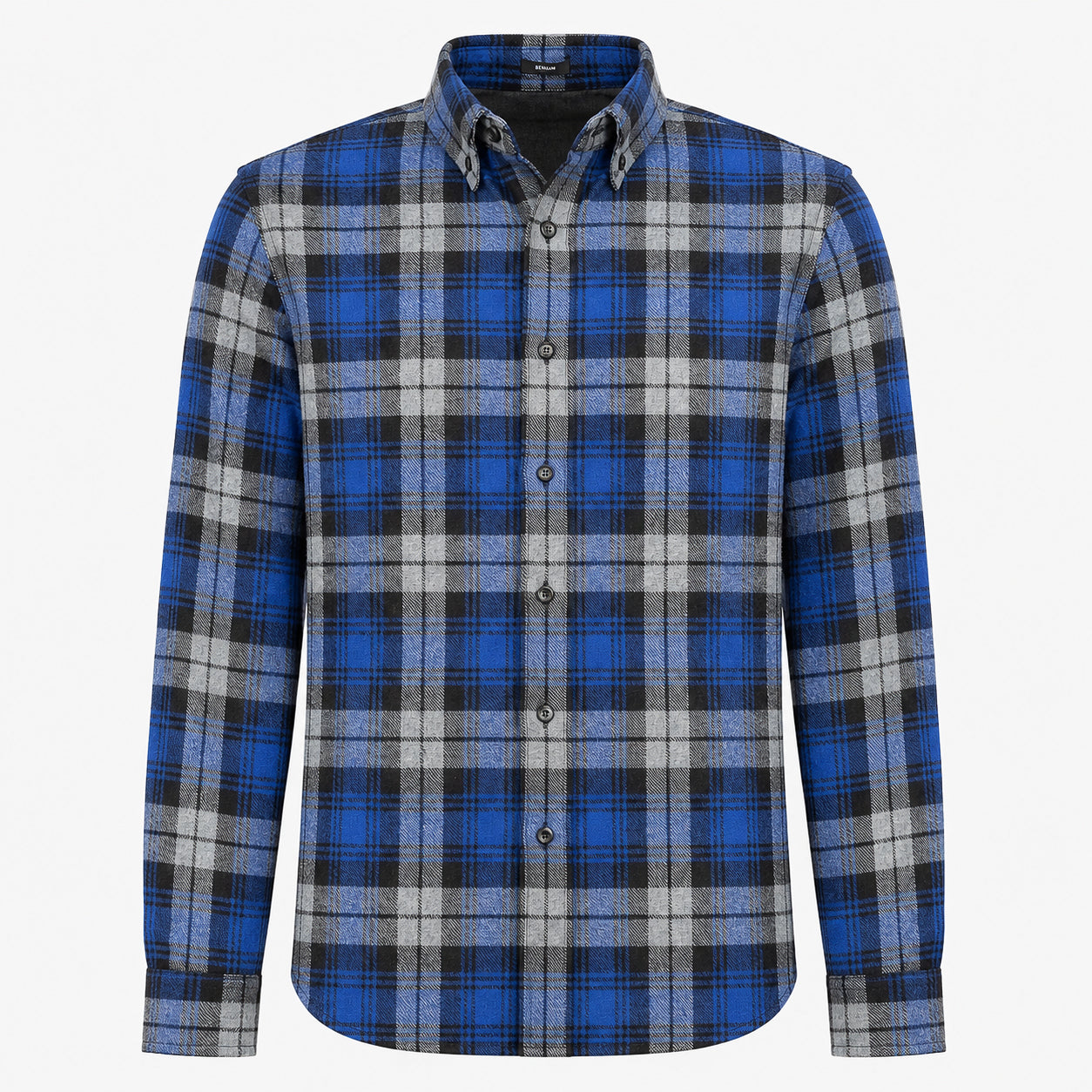 Denham Overhemd Blauw Geruit | Joe Shirt