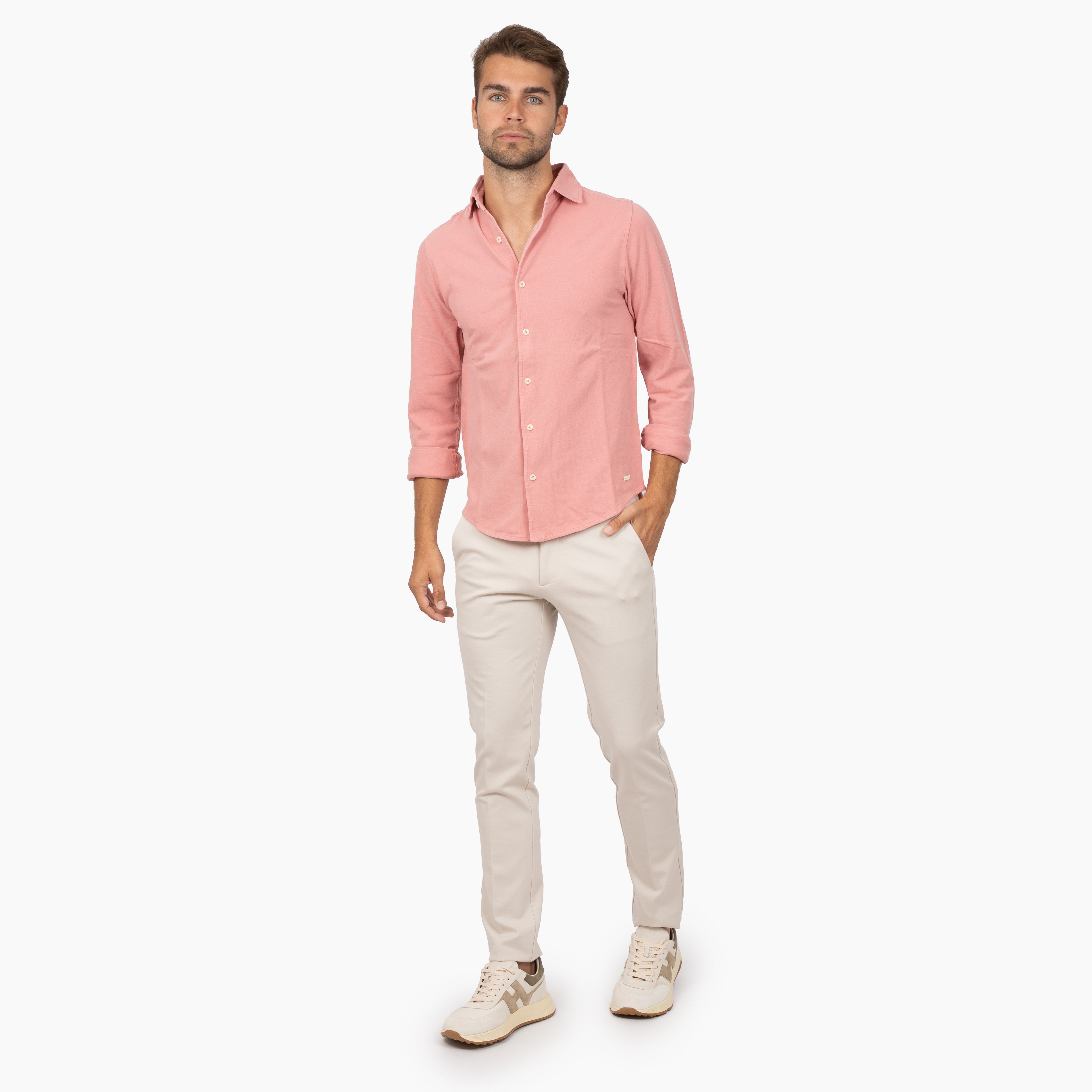 SEVEN DIALS Overhemd Roze | Caspian