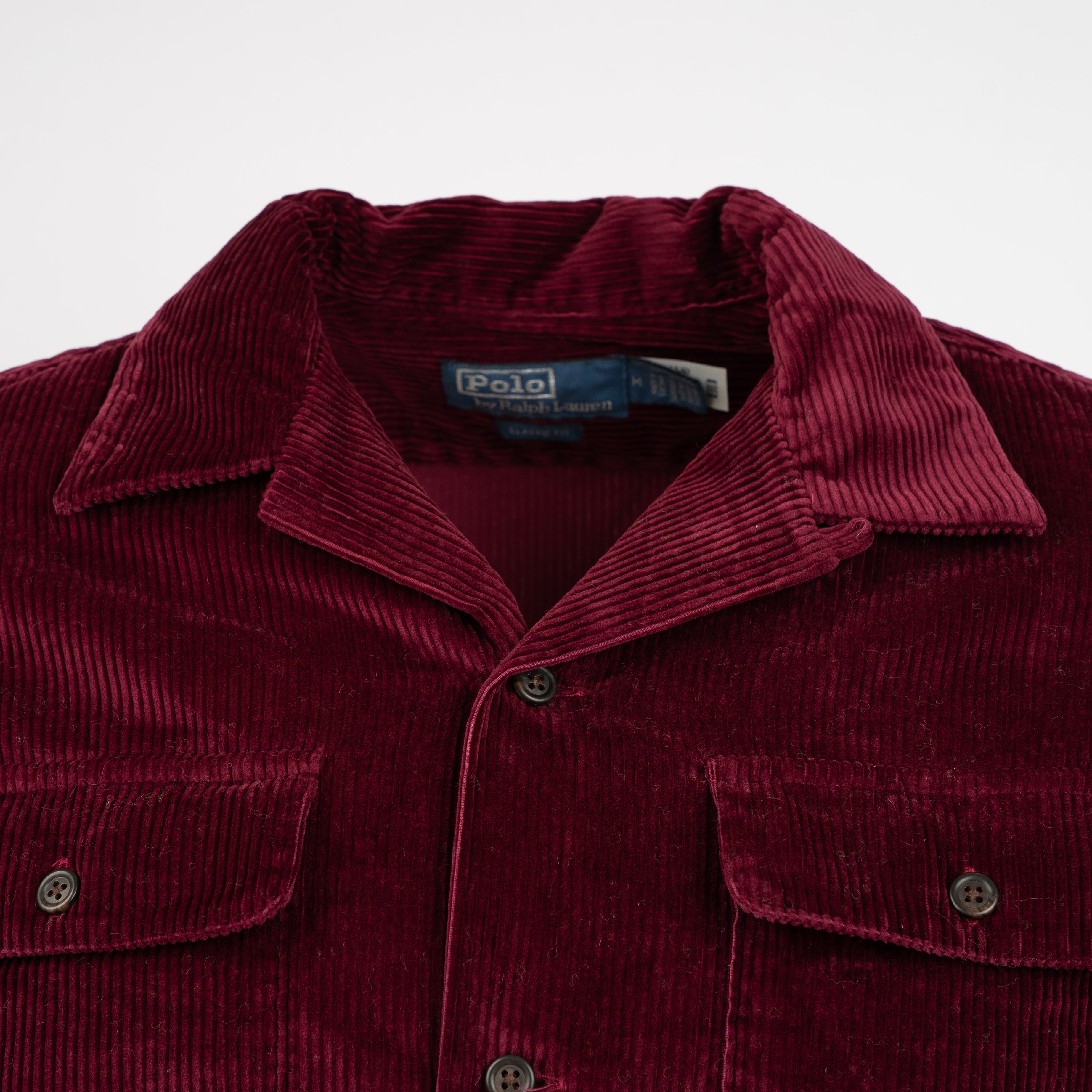 Ralph Lauren Overshirt Bordeaux Rood | Camp Shirt