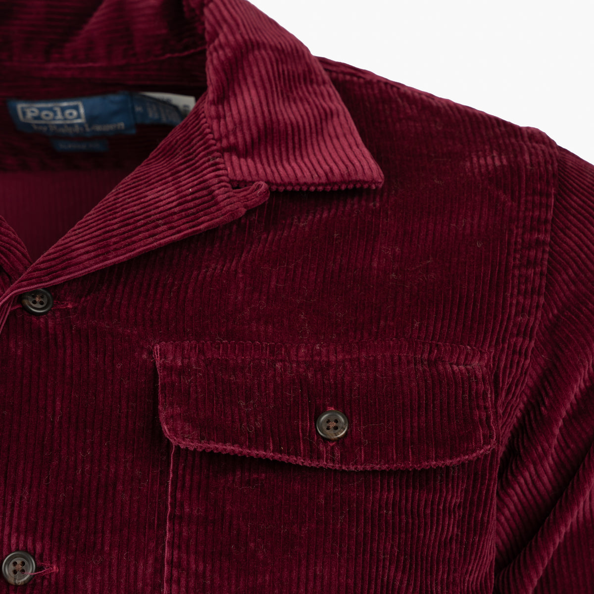 Ralph Lauren Overshirt Bordeaux Rood | Camp Shirt