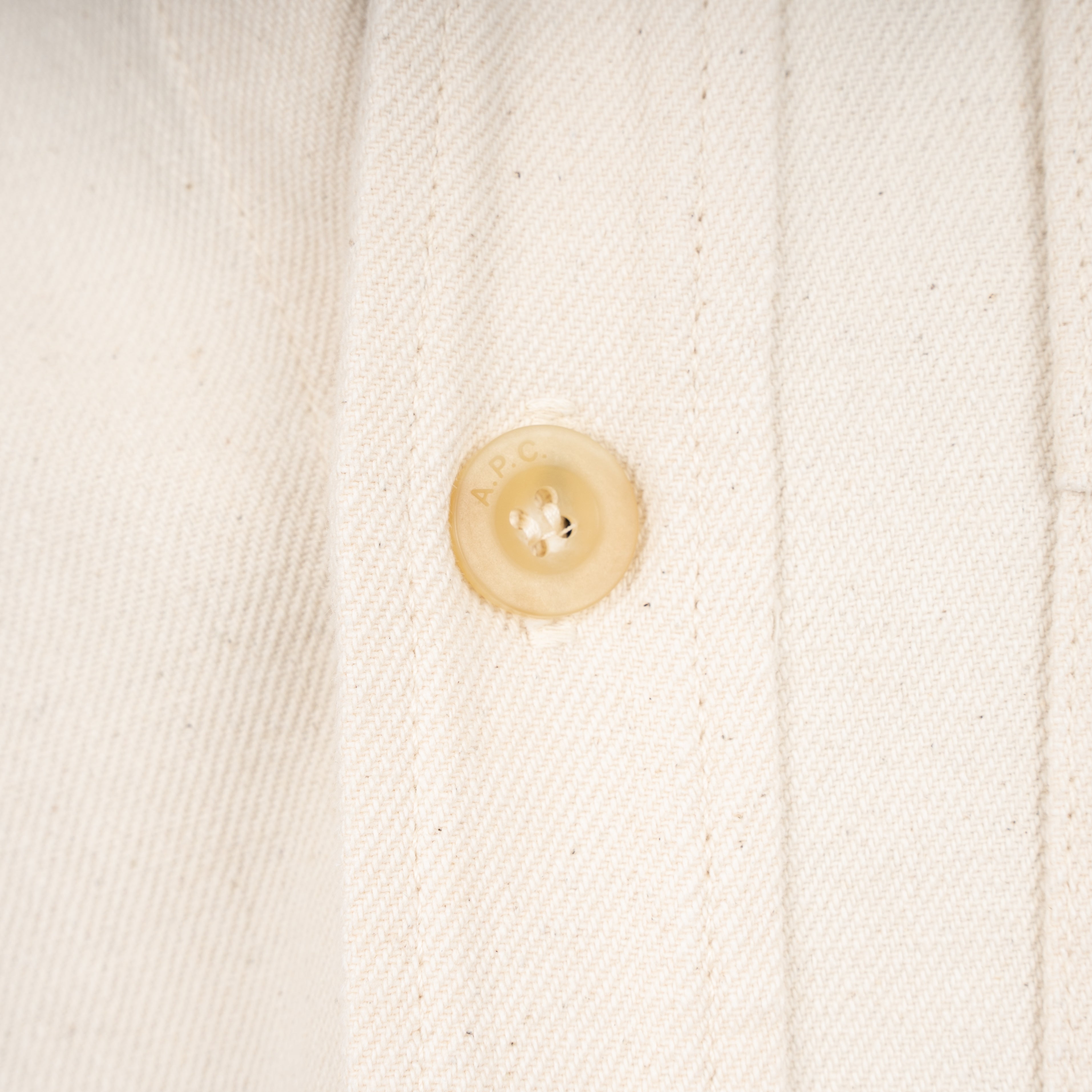 A.P.C. Overshirt Crème | Surchemise