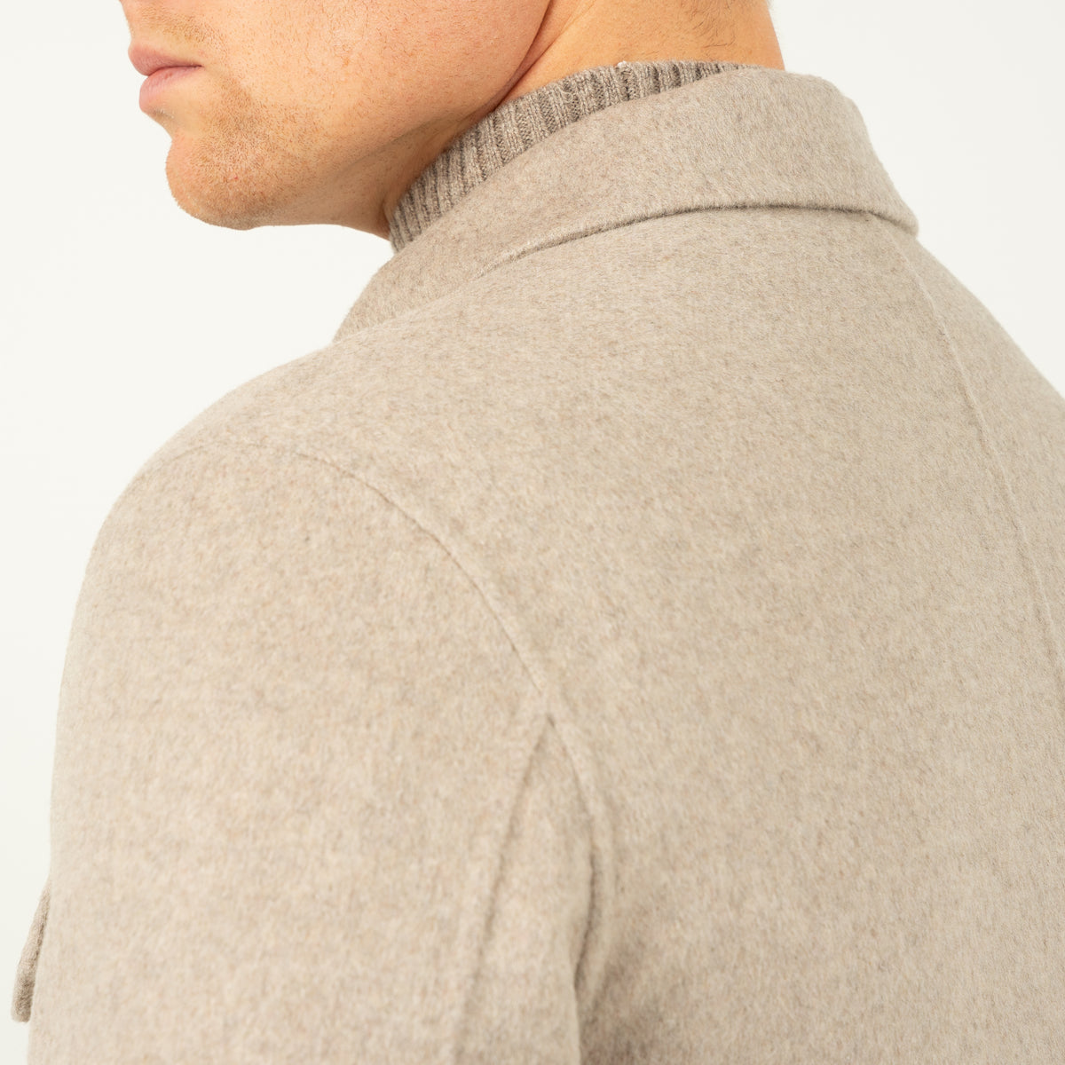 SEVEN DIALS Overshirt Beige | London
