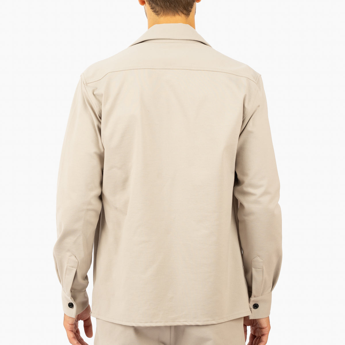 Genti Overshirt Beige | Midtown Dynamic