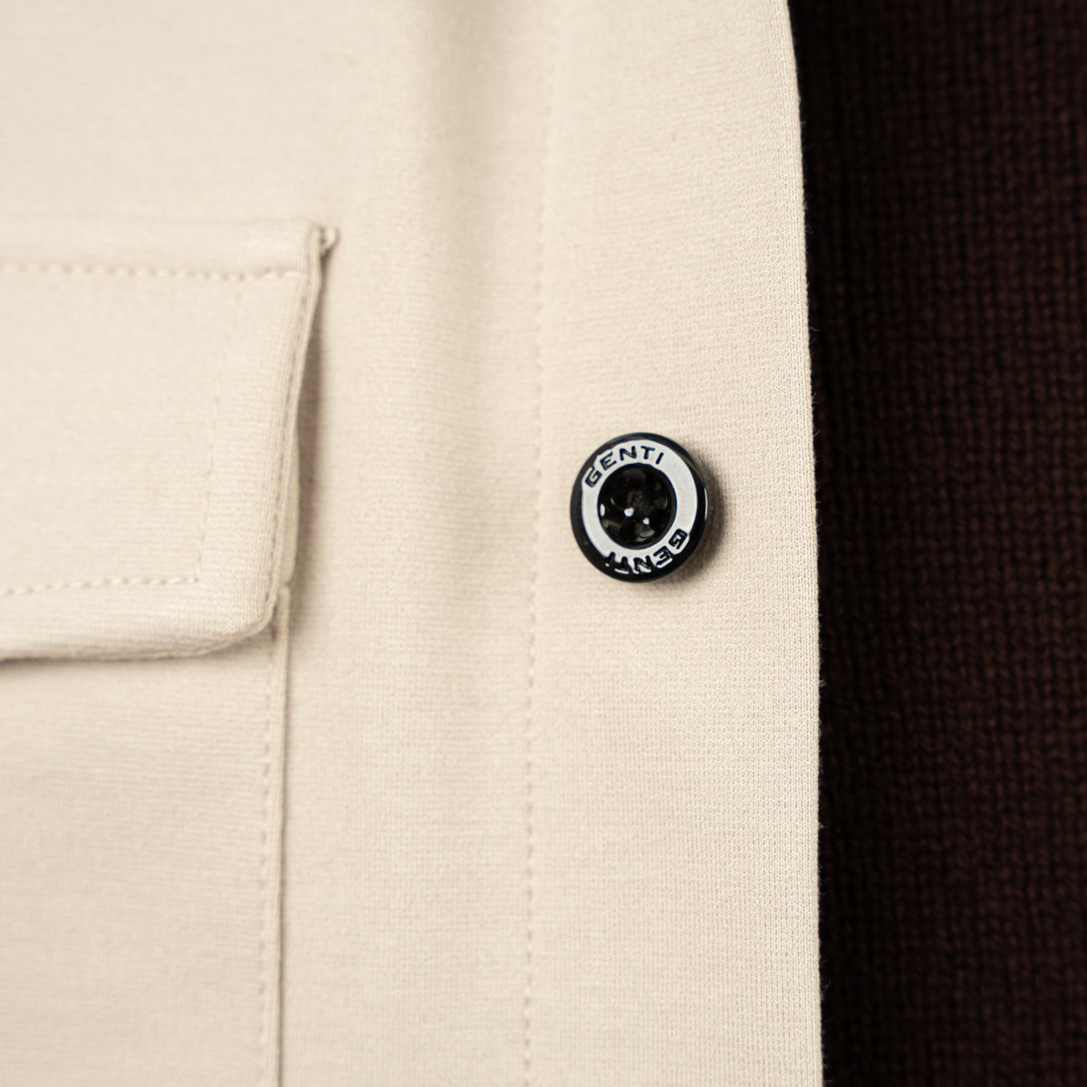 Genti Overshirt Beige | Midtown Dynamic