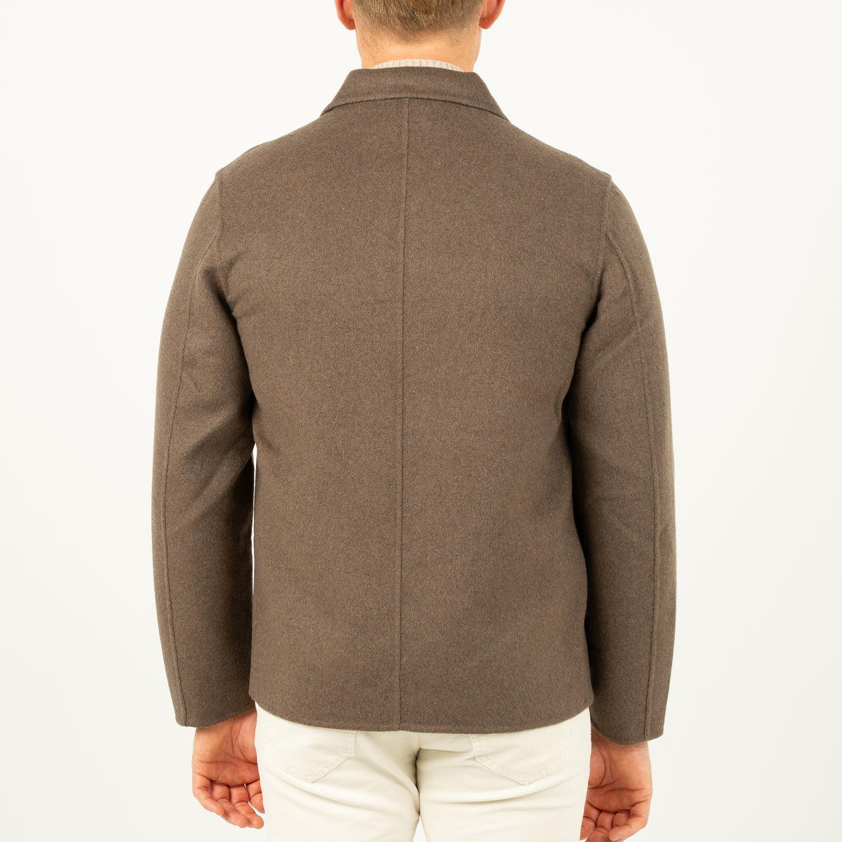 SEVEN DIALS Overshirt Taupe | London