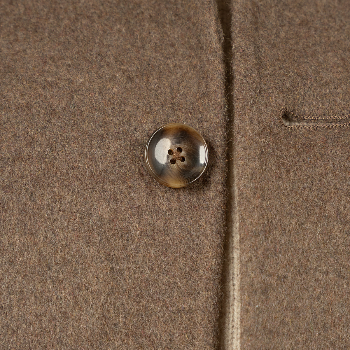 SEVEN DIALS Overshirt Taupe | London
