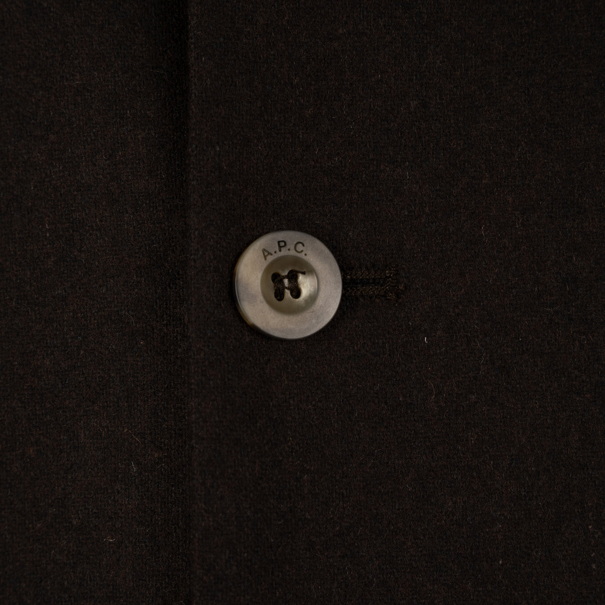 A.P.C. Overshirt Bruin | Veste Brest