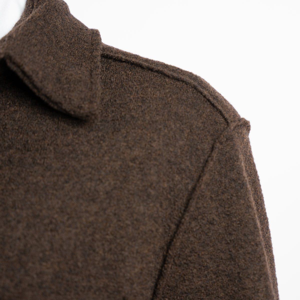 Xacus Overshirt Bruin | Boiled Wool