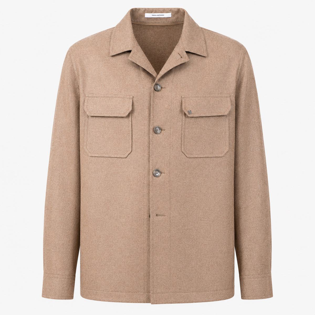TAGLIATORE Overshirt Camel | Loro Piana Favola