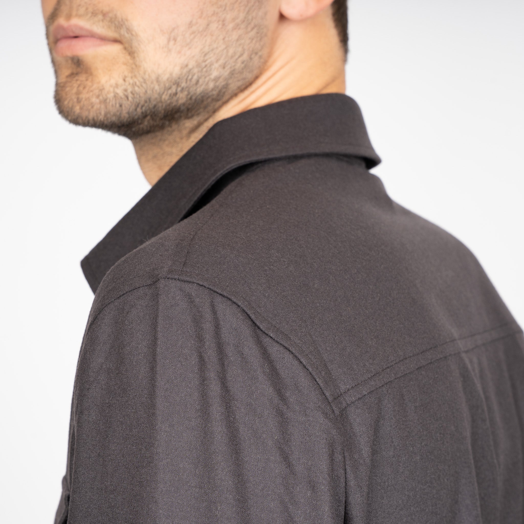 Marco Pescarolo Overshirt Bruin | Urus