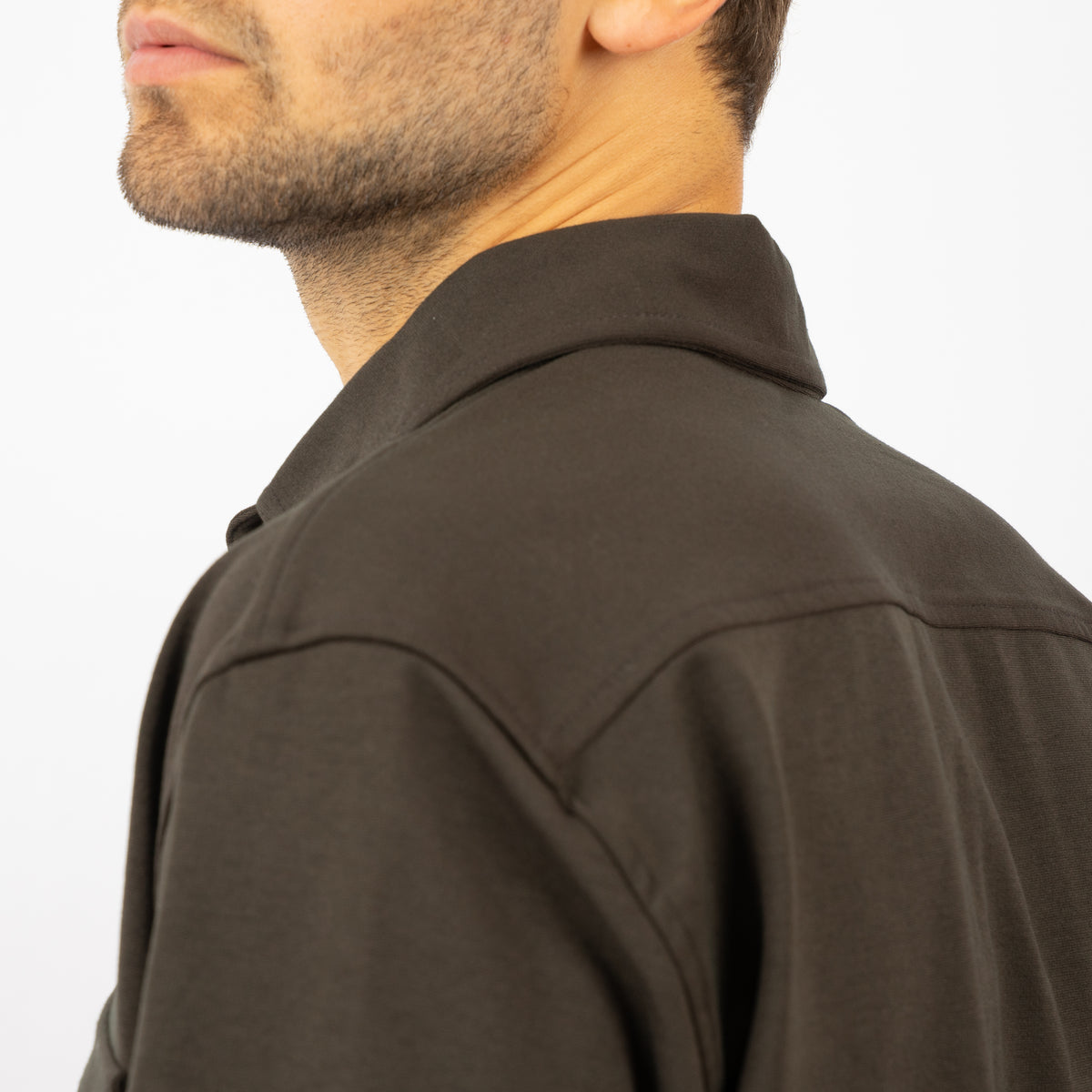 Genti Overshirt Groen | Midtown Dynamic