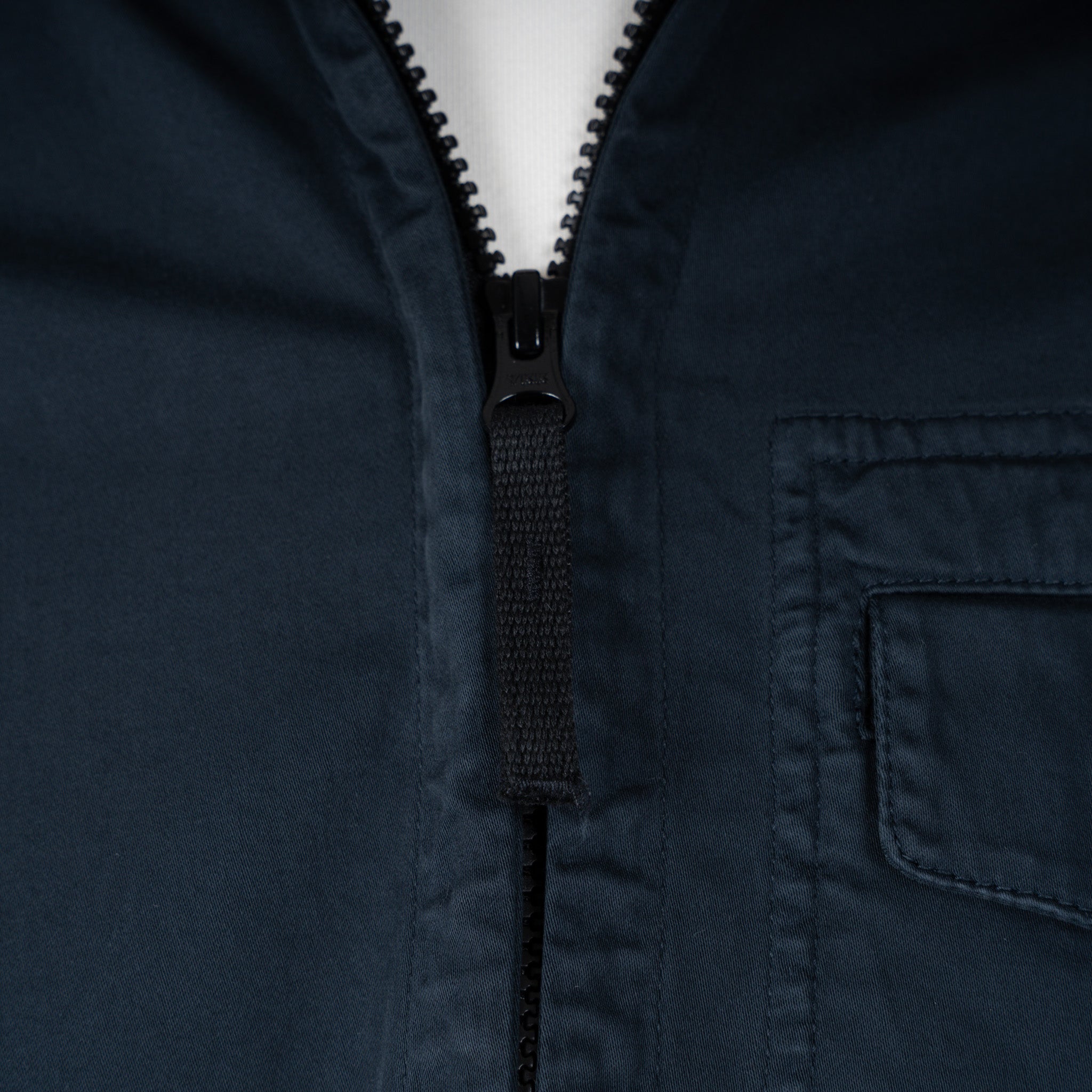Stone Island Overshirt Blauw | Cotton Satin