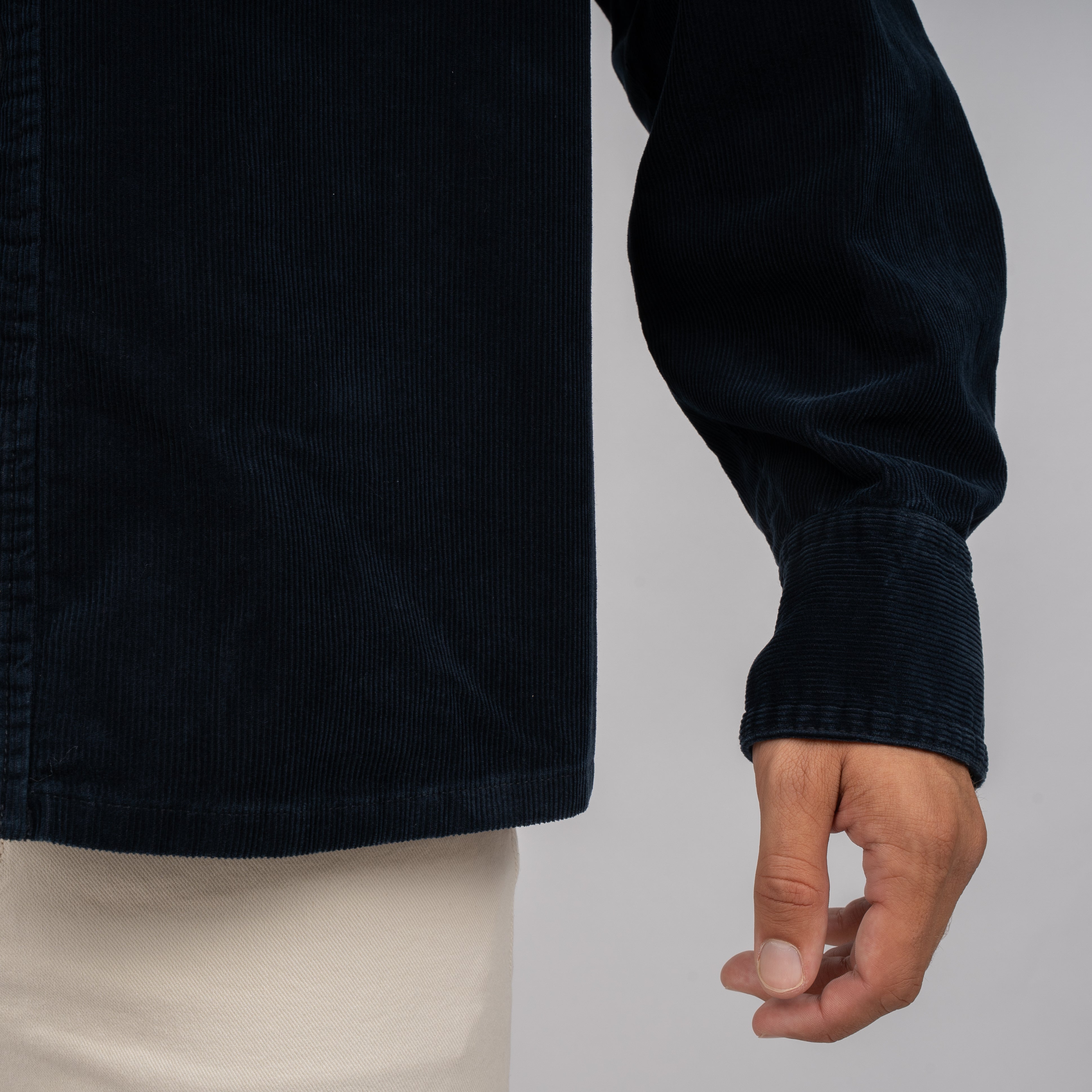 A.P.C. Overshirt Corduroy Blauw | Surchemise