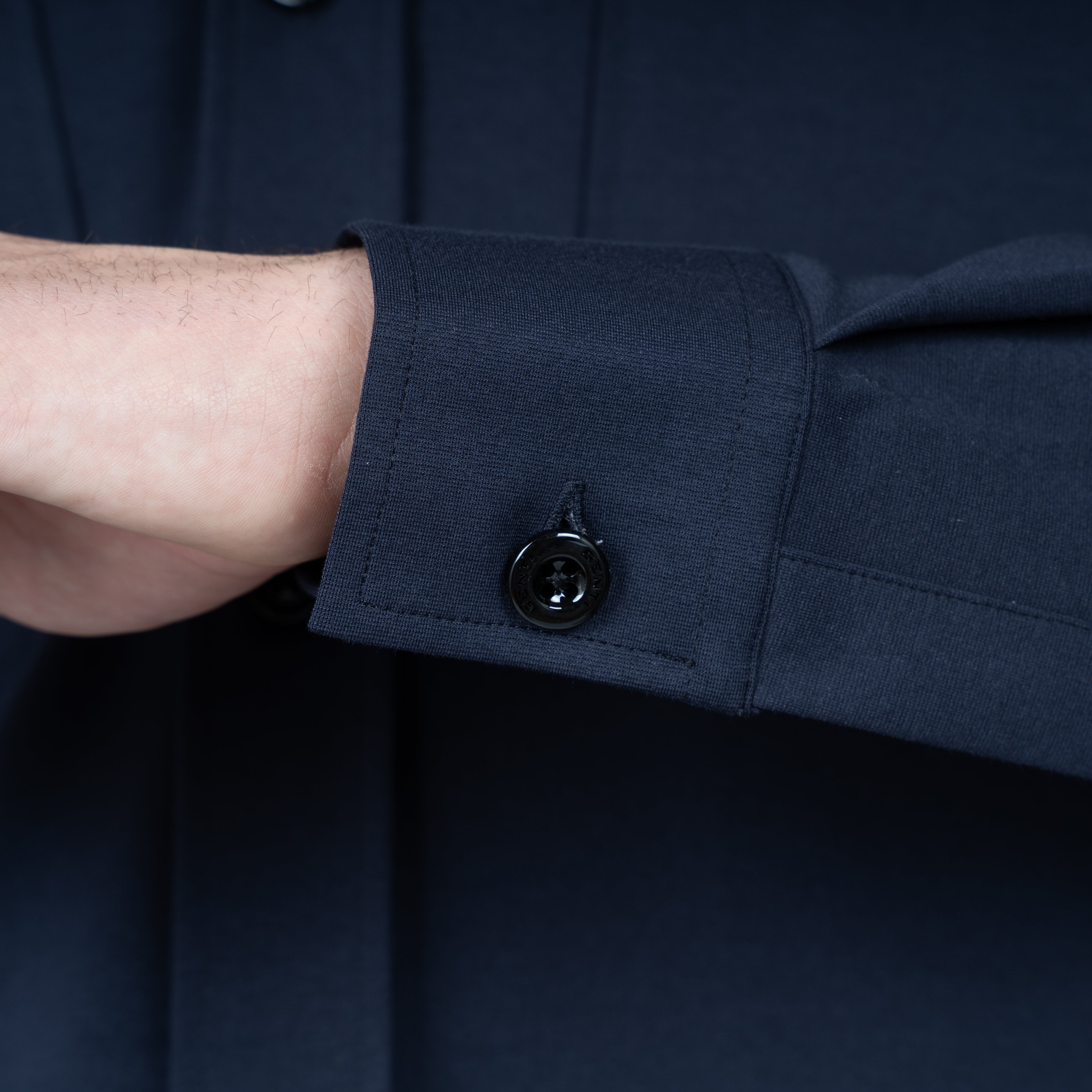 Genti Overshirt Donkerblauw | Dynamic