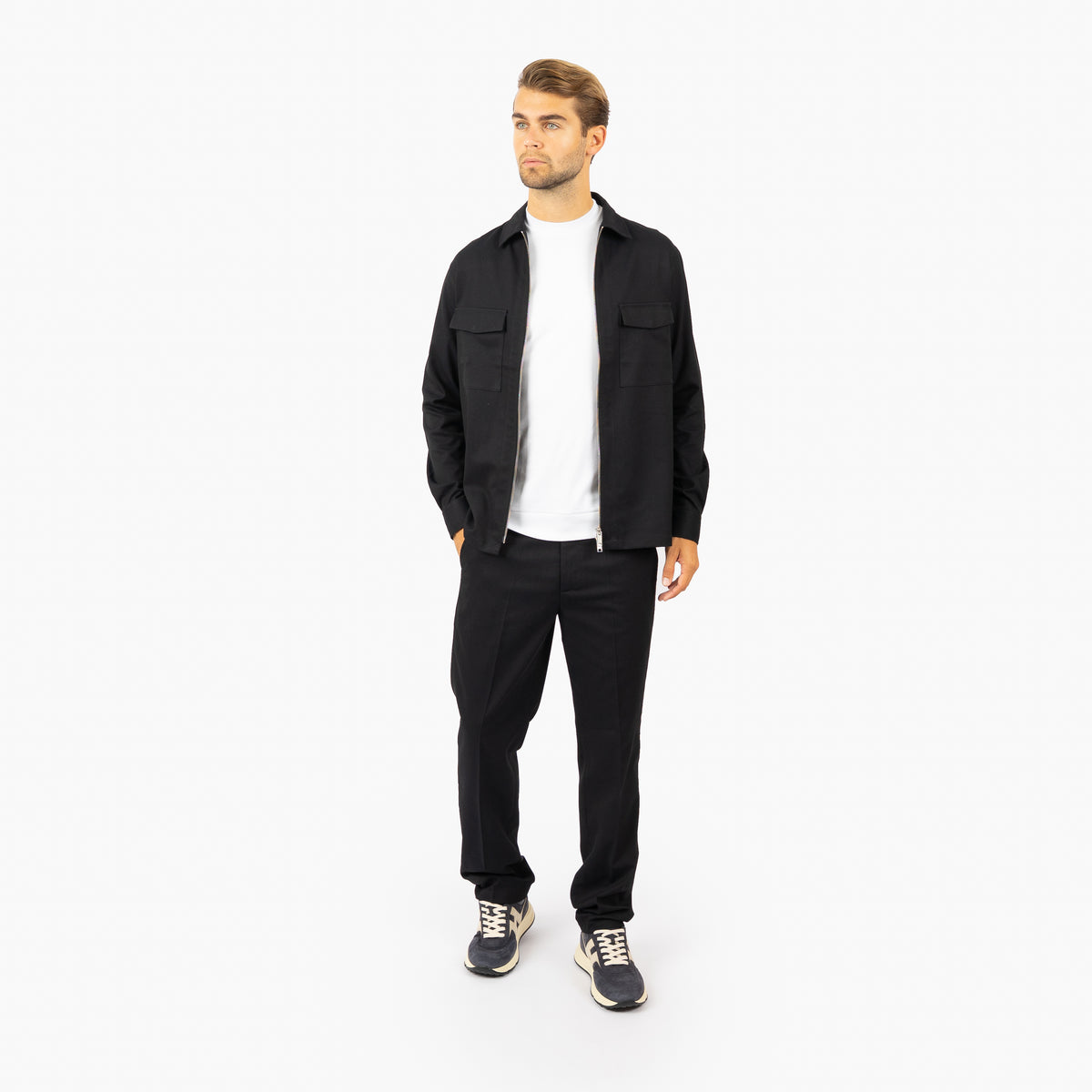 Genti Overshirt Blauw | Oaks