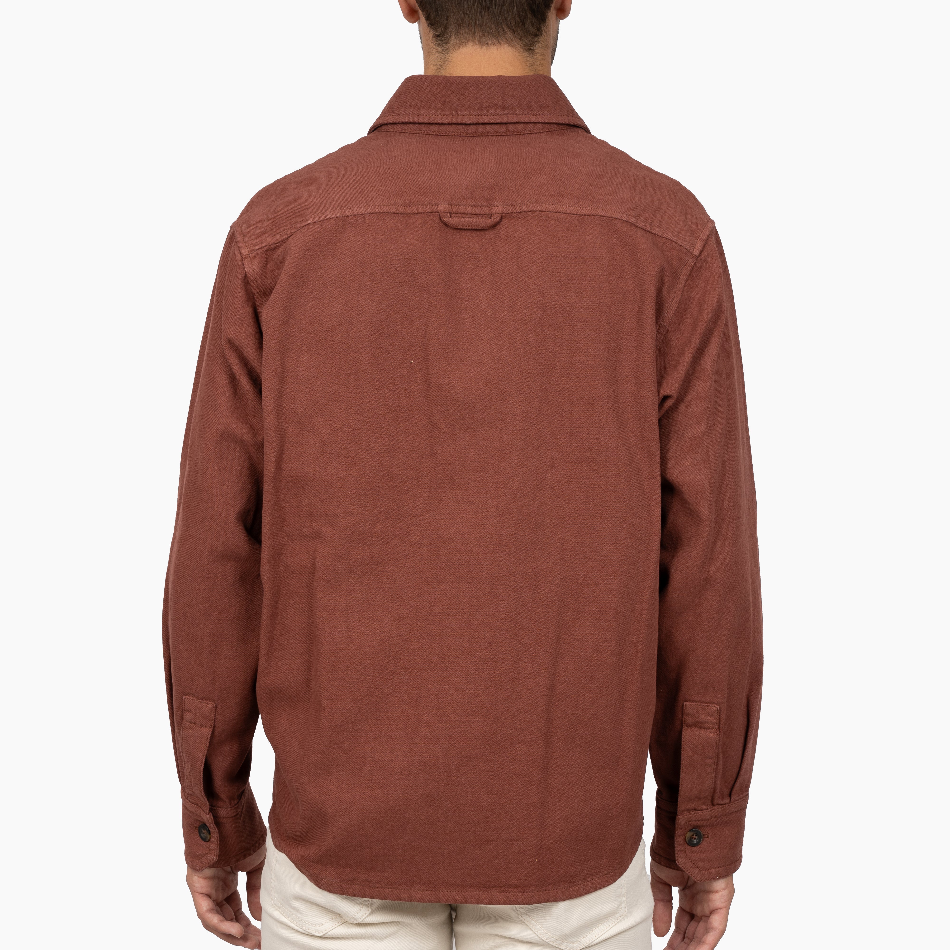 A.P.C. Overshirt Bordeaux Rood | Surchemise