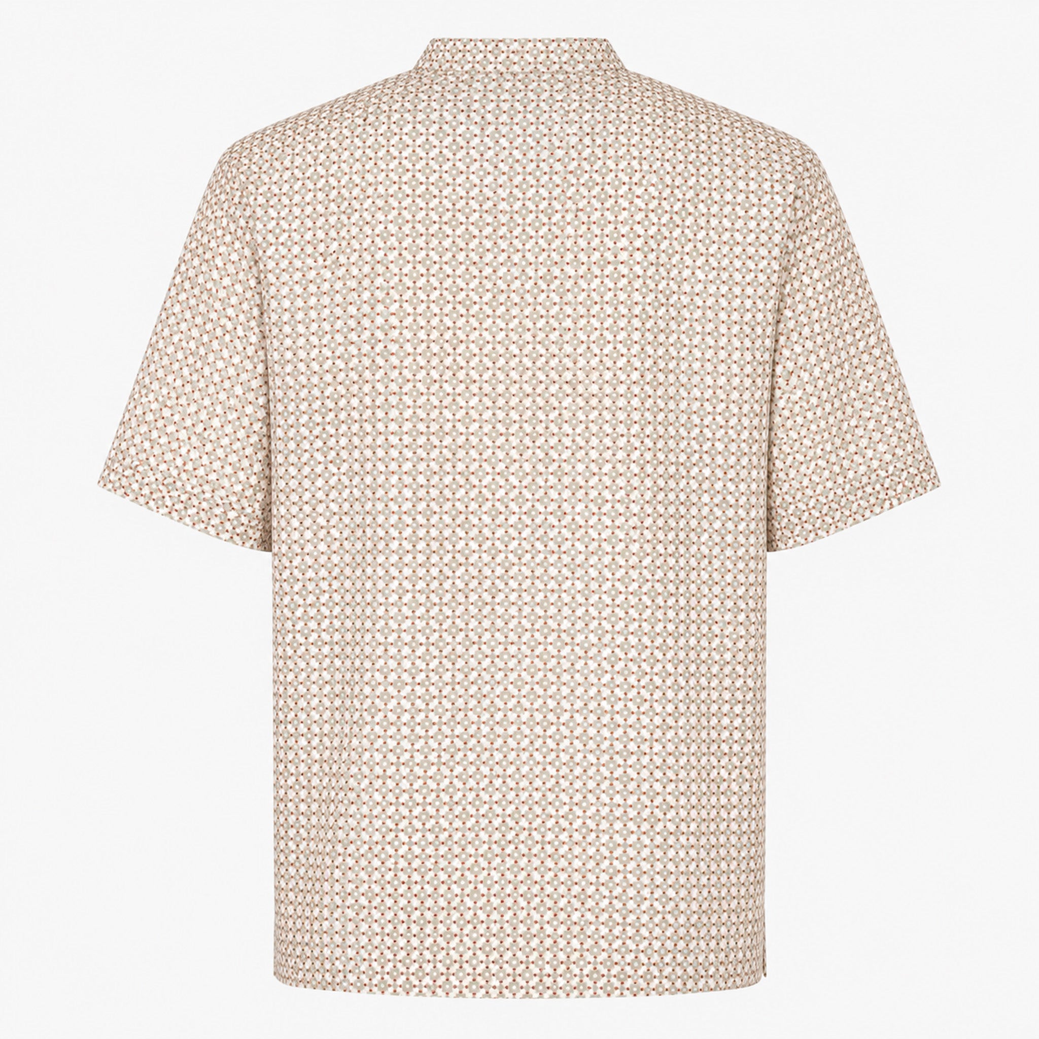 A.P.C. Korte Mouwen Overhemd Beige Print | Bennet