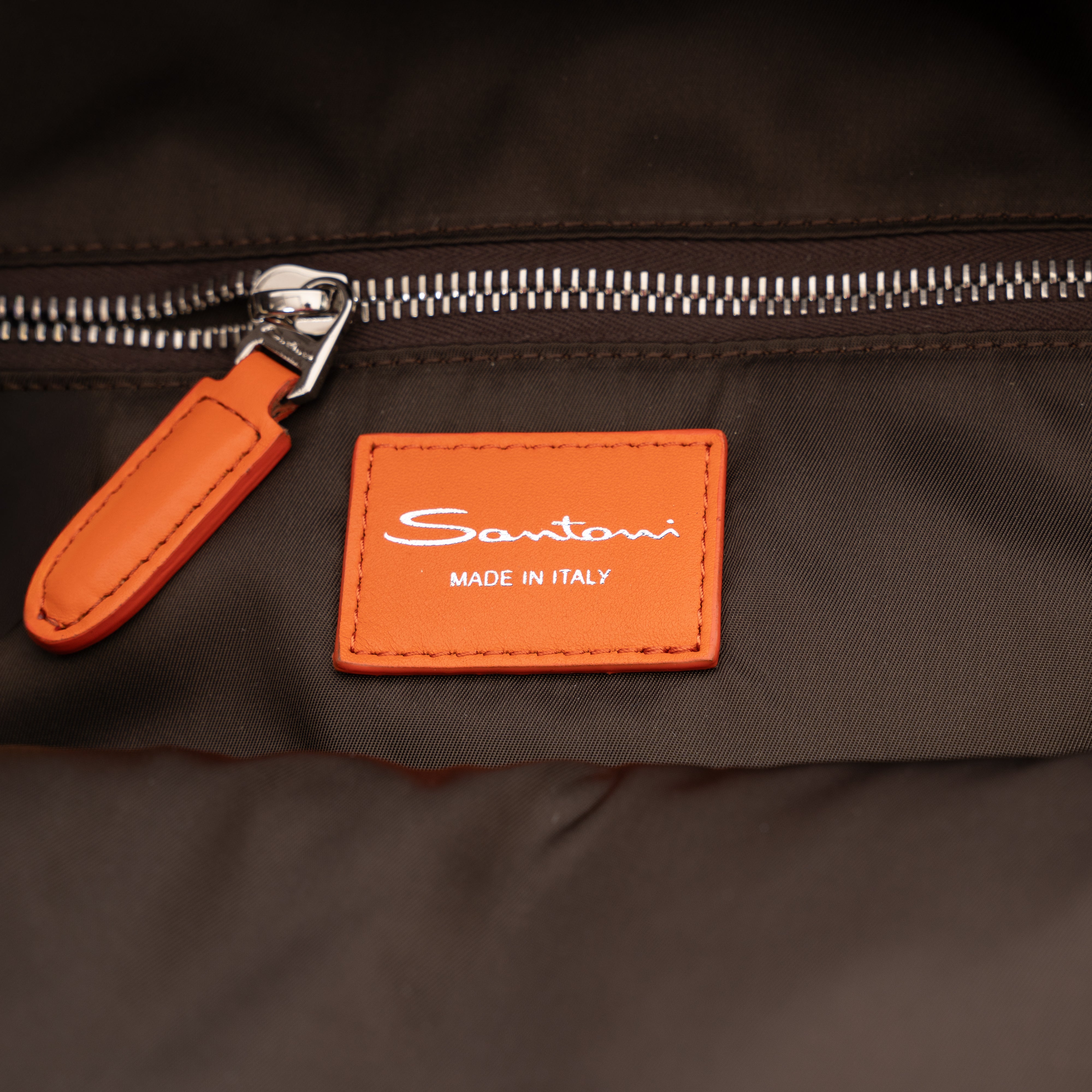 Santoni Rugzak Bruin | Tumbled Leather