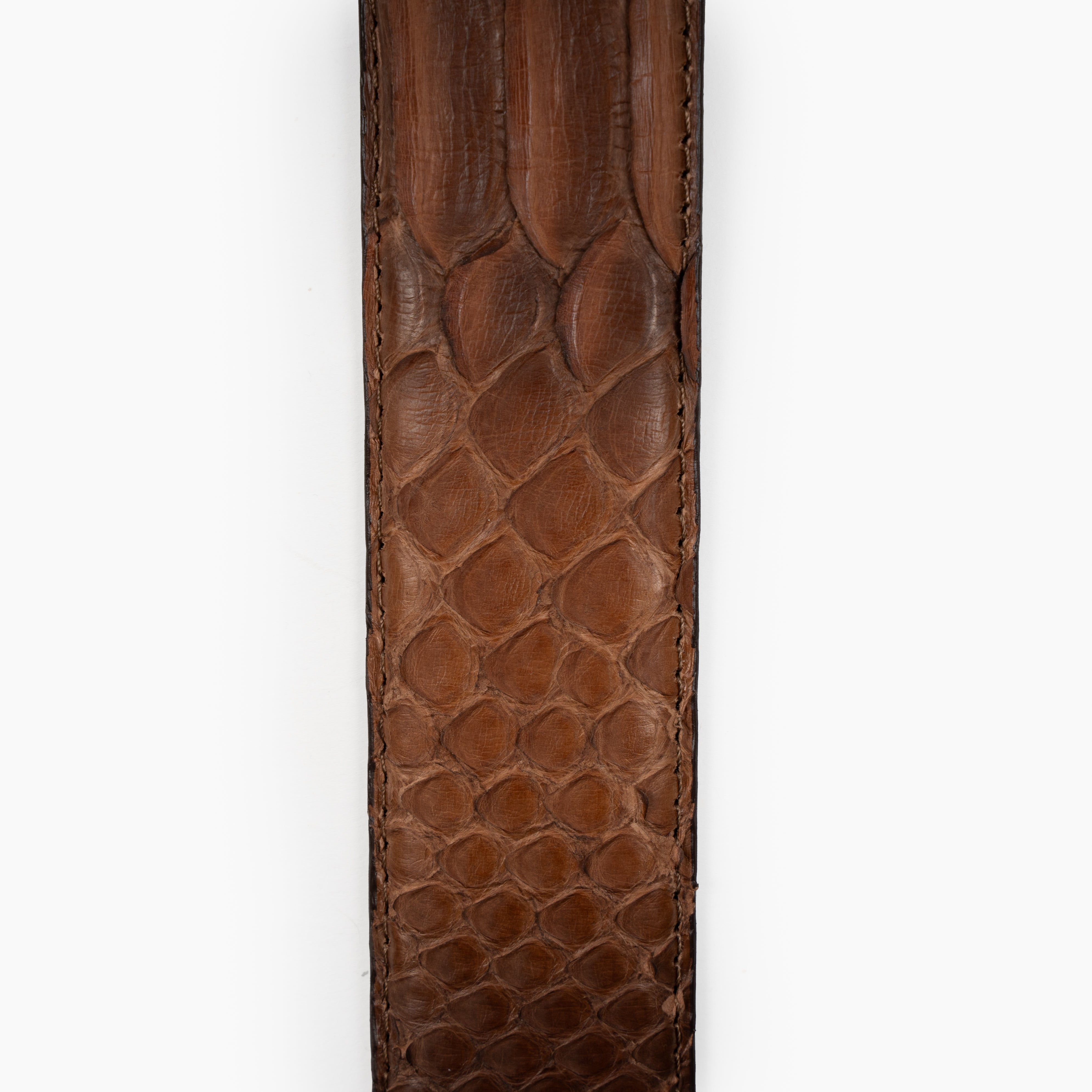 JOB86 Slangenleer Riem Bruin | Python