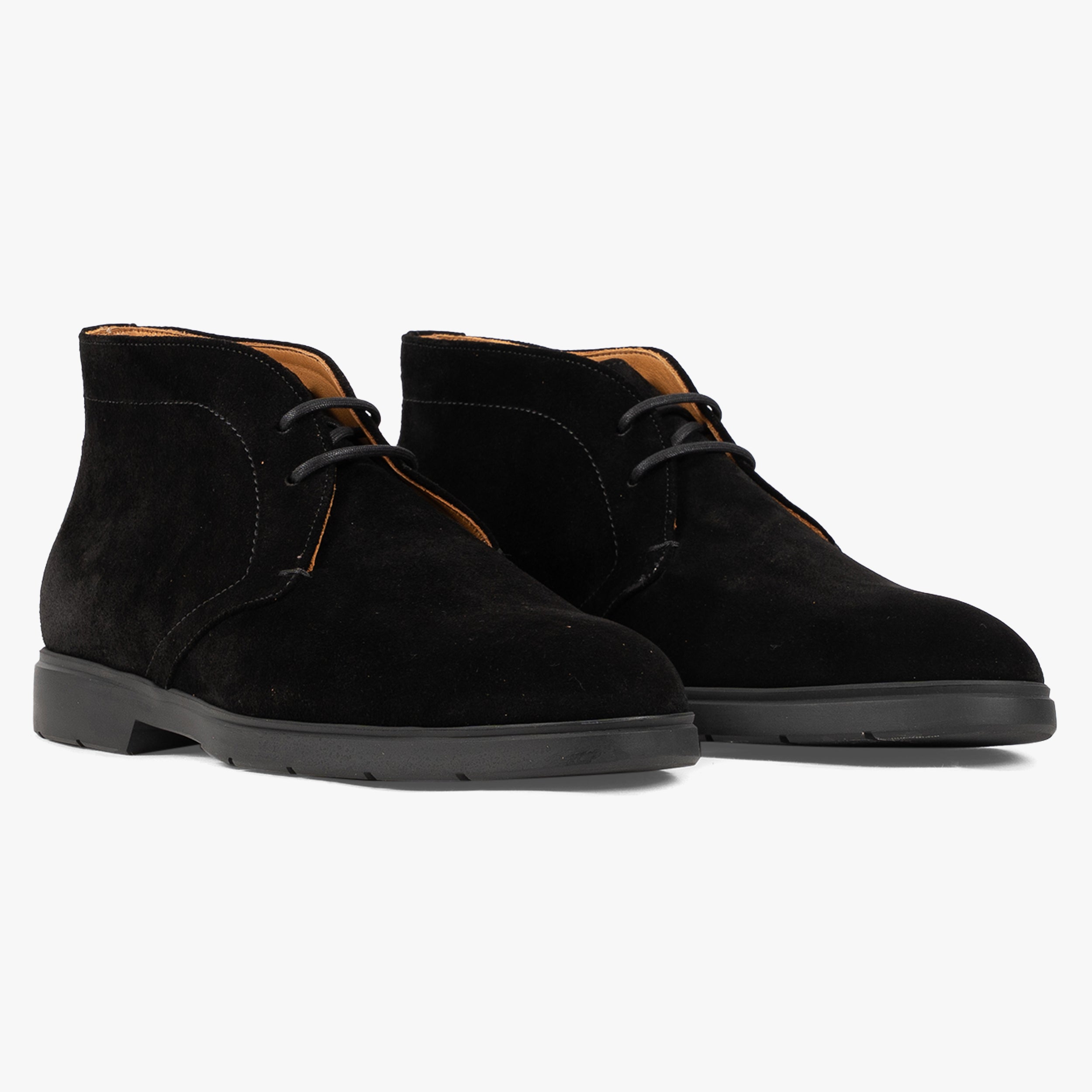 Magnanni Halfhoge Veterschoen Zwart