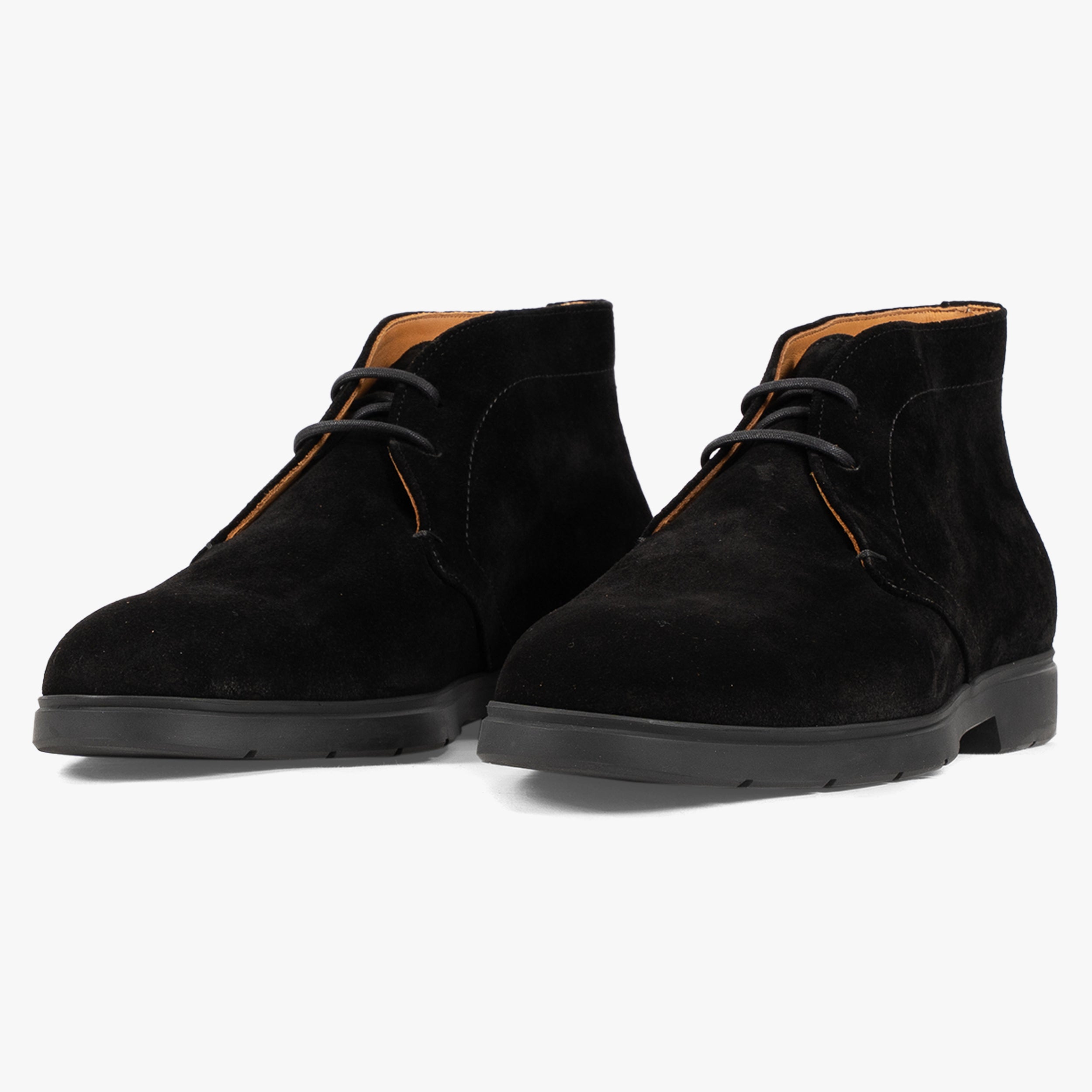 Magnanni Halfhoge Veterschoen Zwart