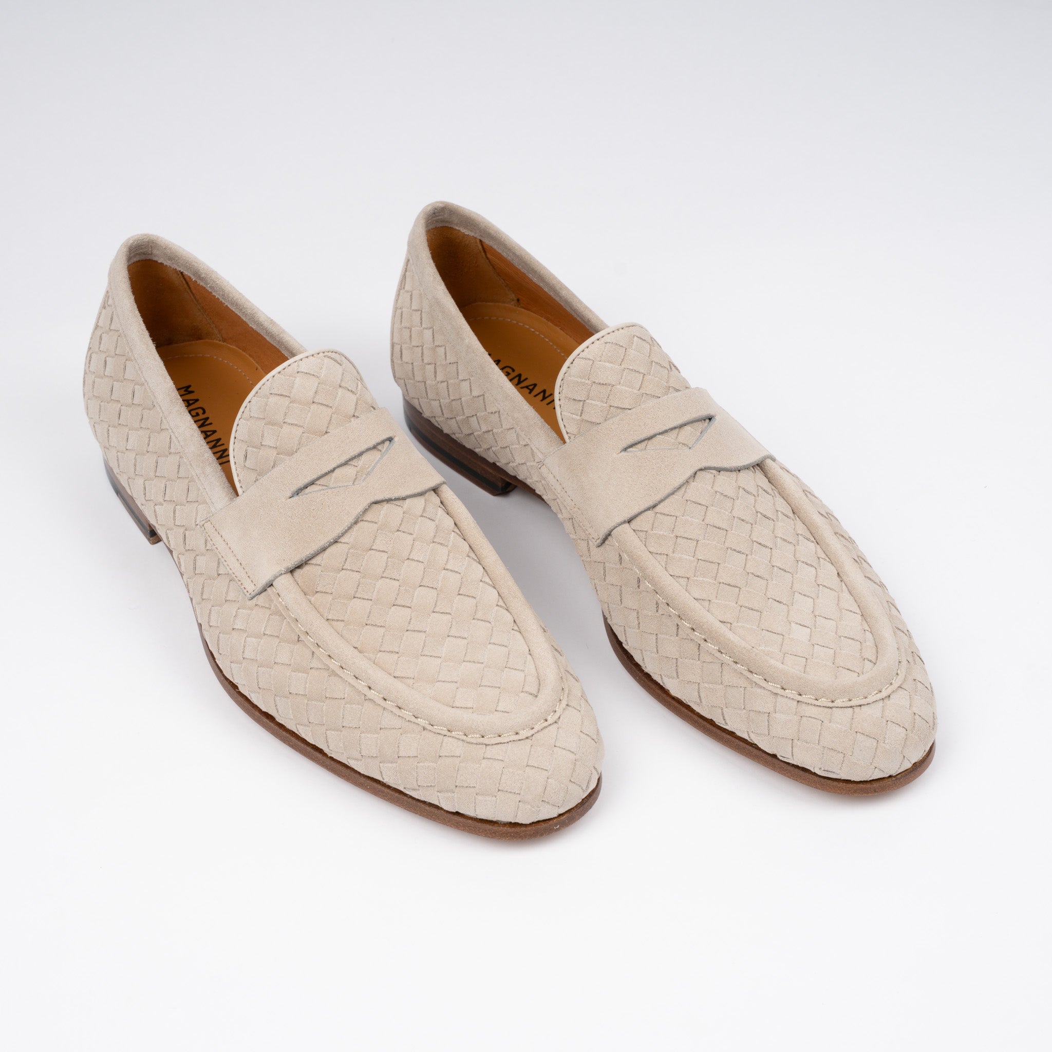 Magnanni Gevlochten Loafer Beige | Hyde