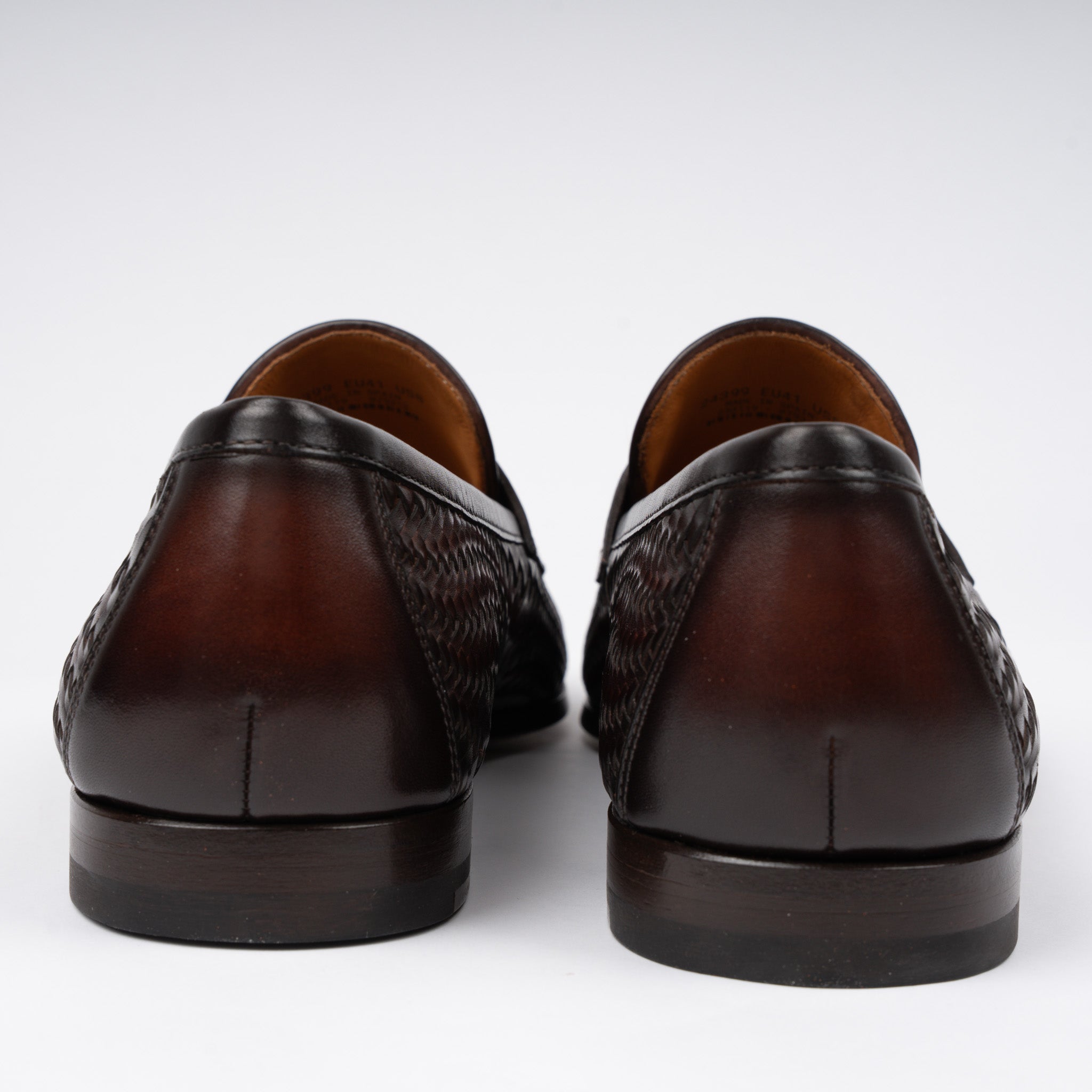 Magnanni Gevlochten Loafer Bruin