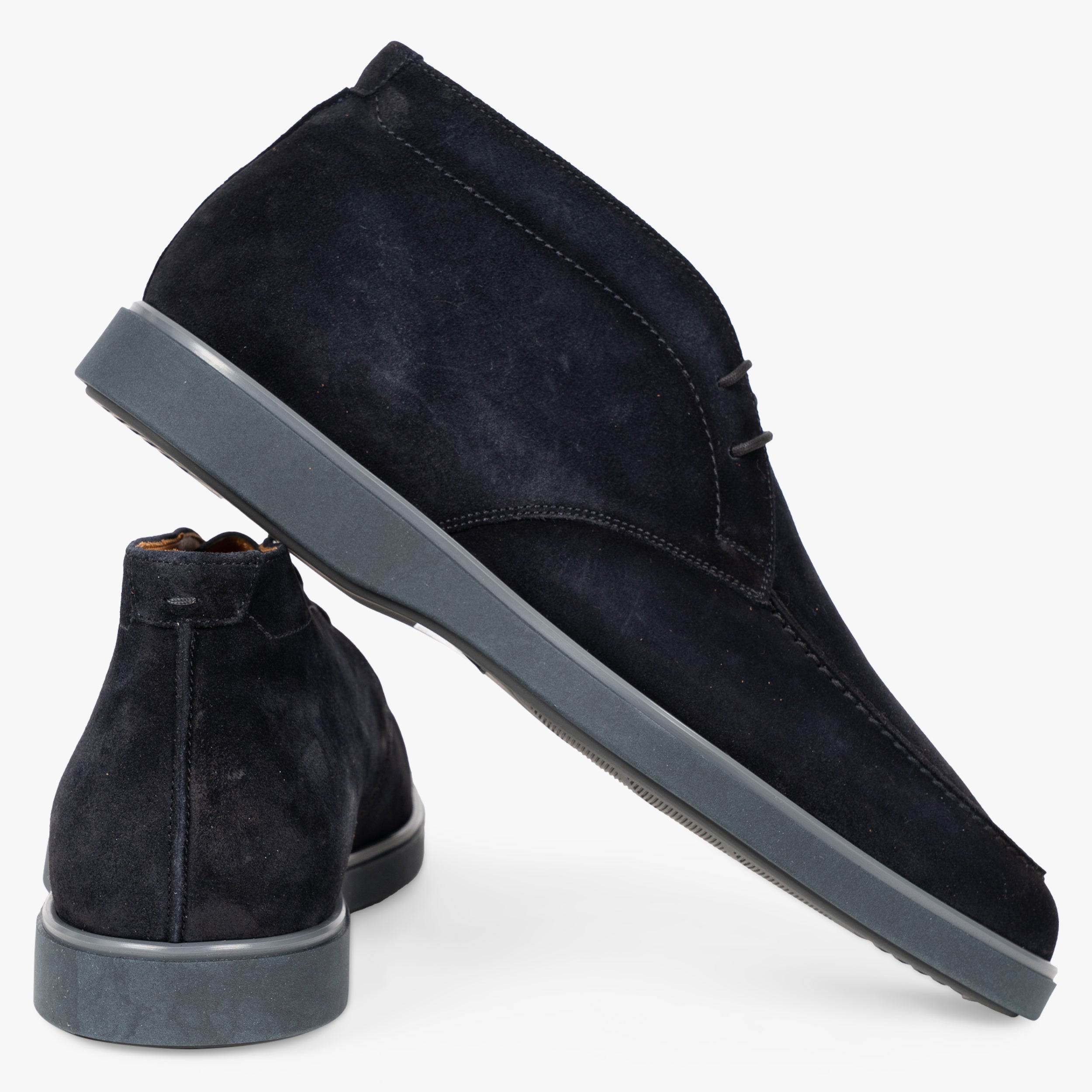 Magnanni Veterschoen Blauw Suède | Chukka Boot