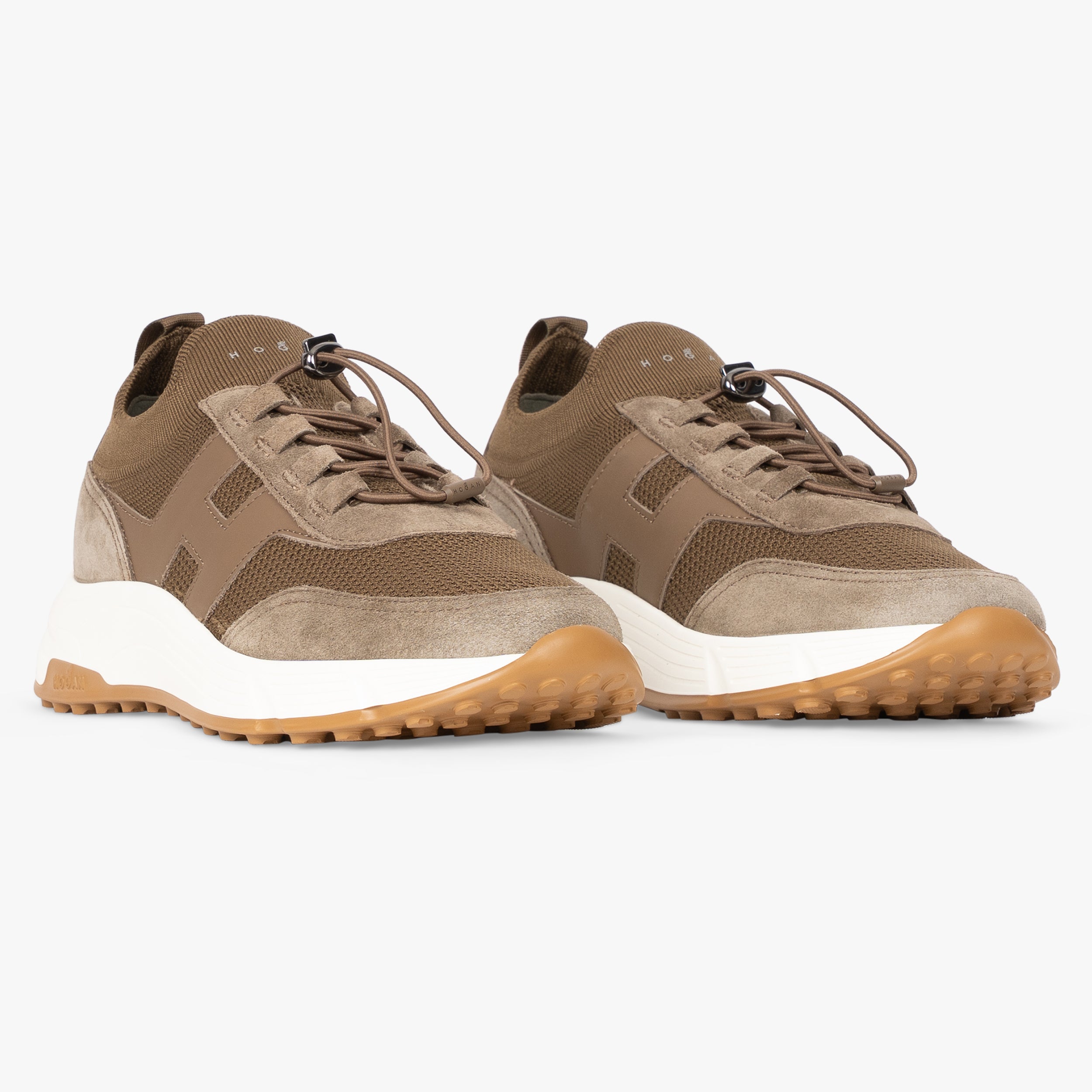 Hogan Sneakers Taupe | Hyperlight Drawstring