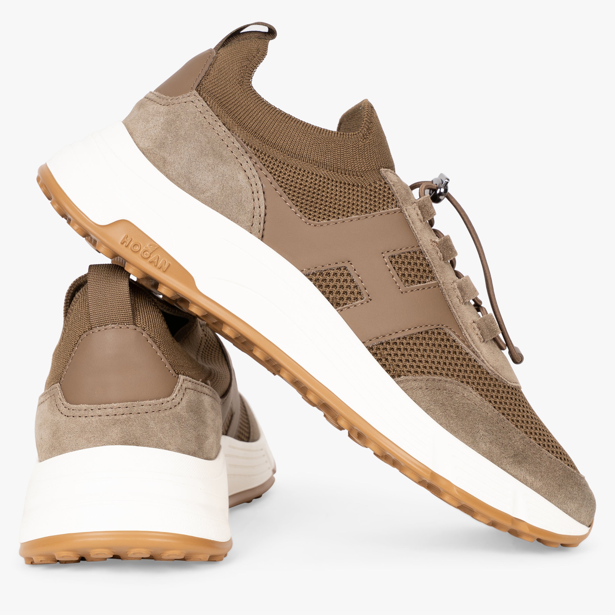 Hogan Sneakers Taupe | Hyperlight Drawstring