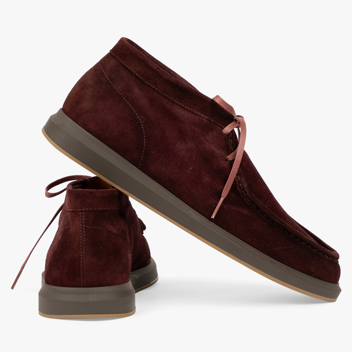 Magnanni Veterschoen Bordeaux Rood Suède