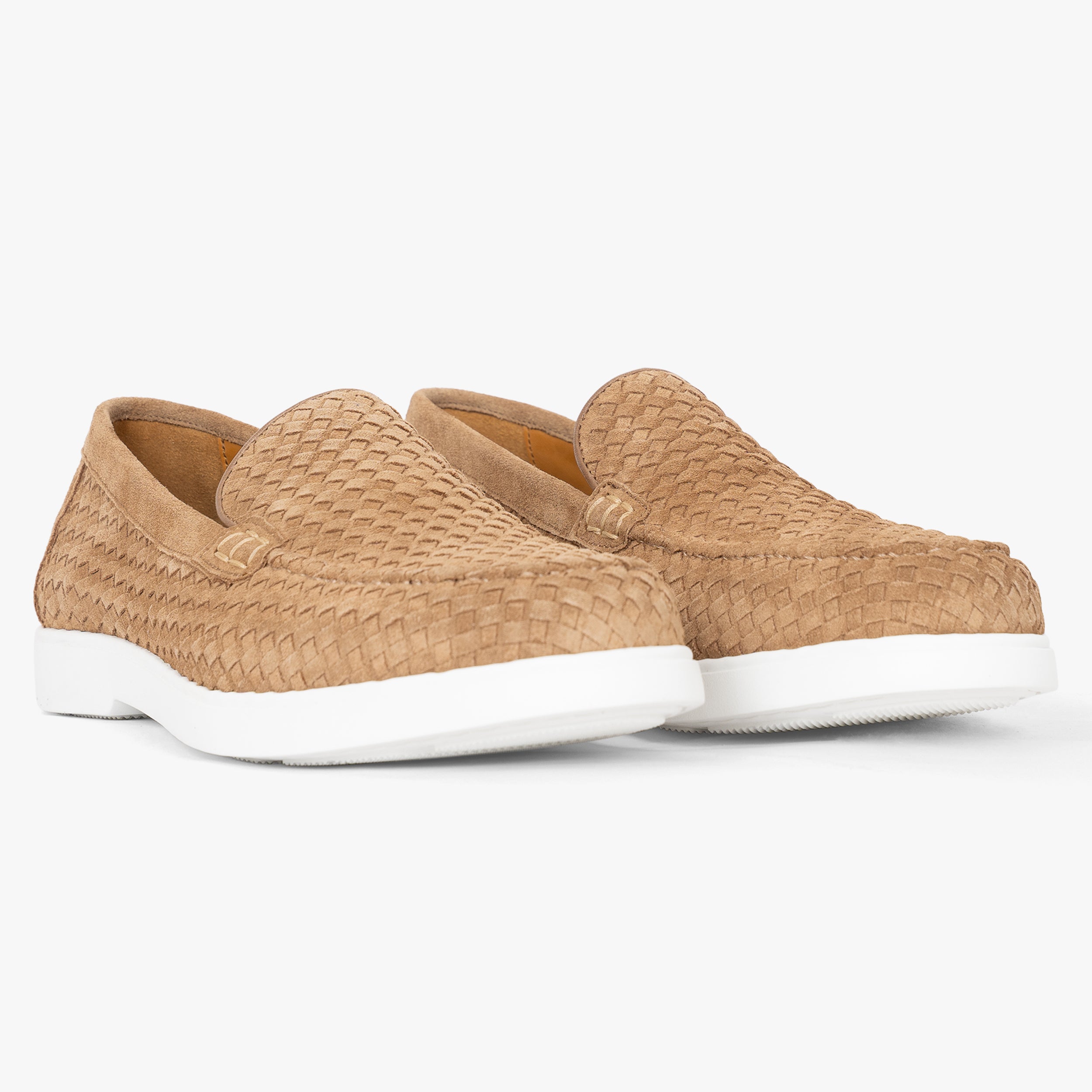 Calce Gevlochten Loafer Zand | Edwin