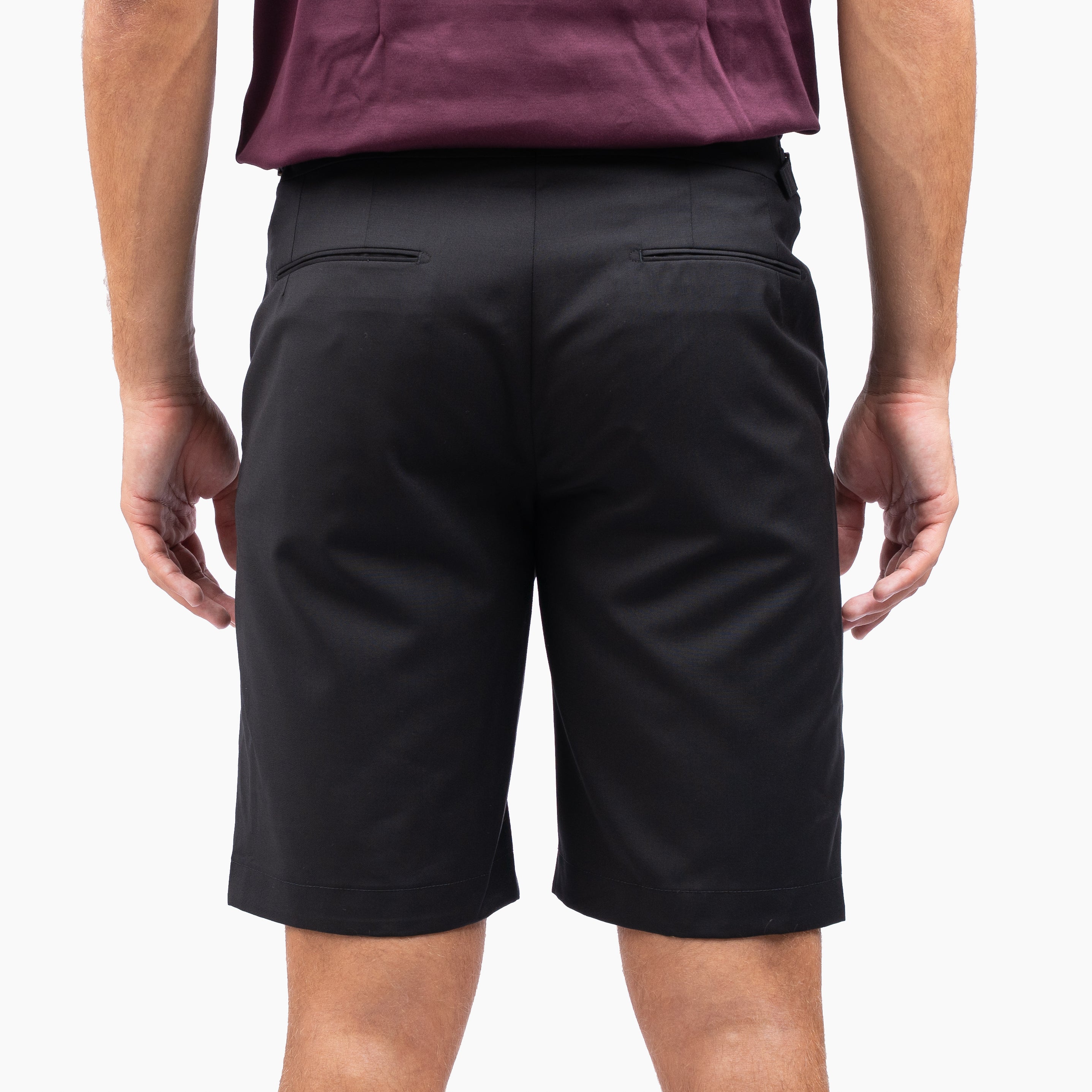 Berwich Korte Broek Zwart | Morello Short
