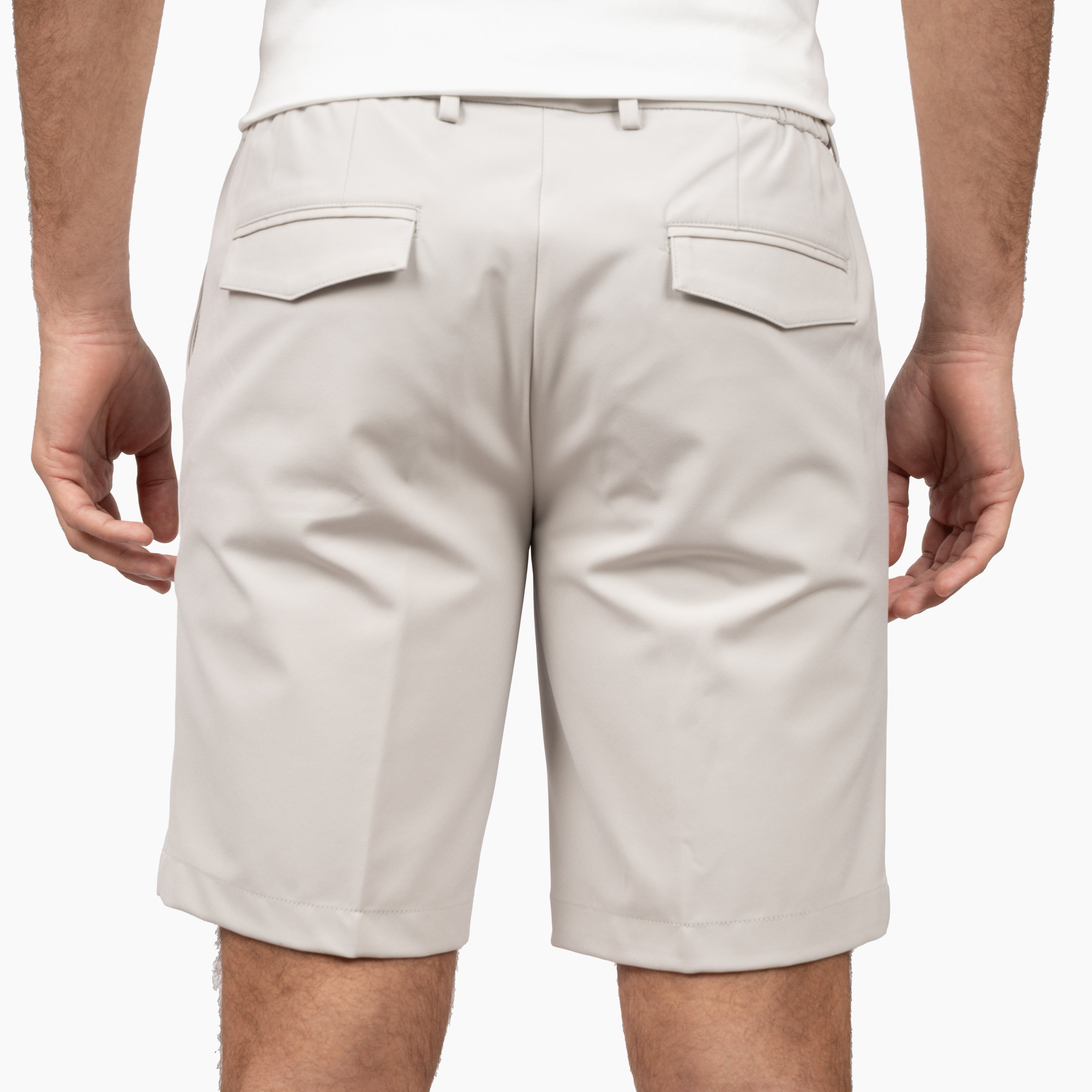 SEVEN DIALS Korte Broek Lichtgrijs | Penley