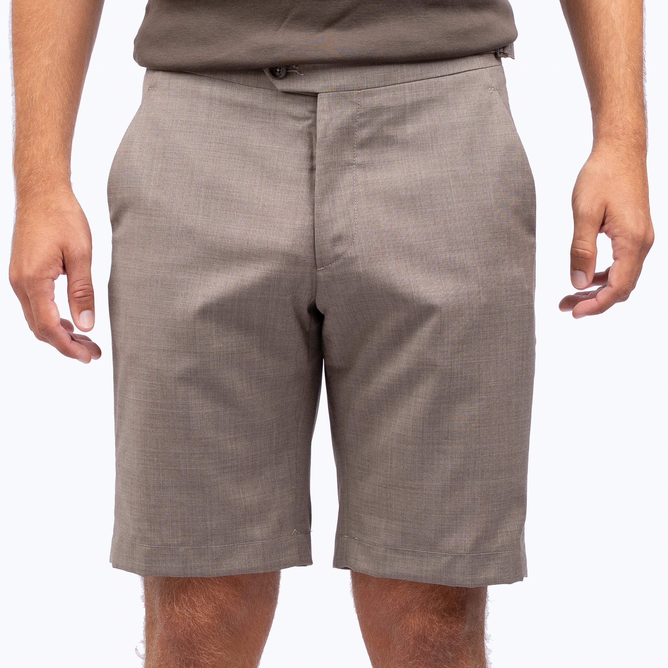 Berwich Korte Broek Beige | Morello Short