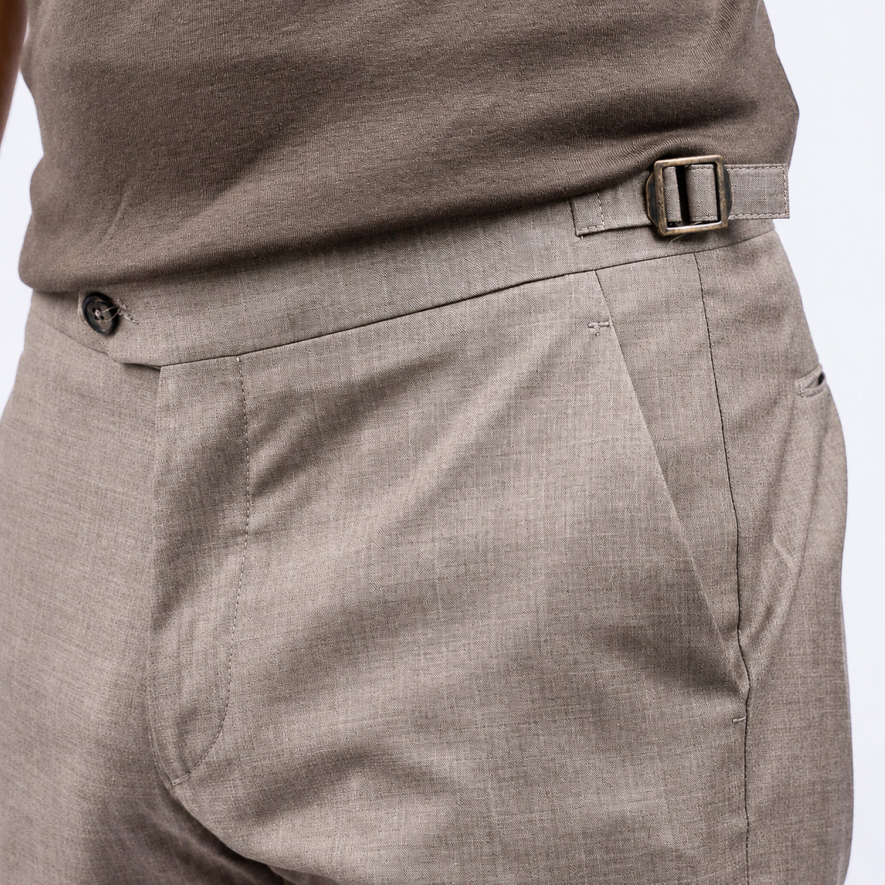 Berwich Korte Broek Beige | Morello Short