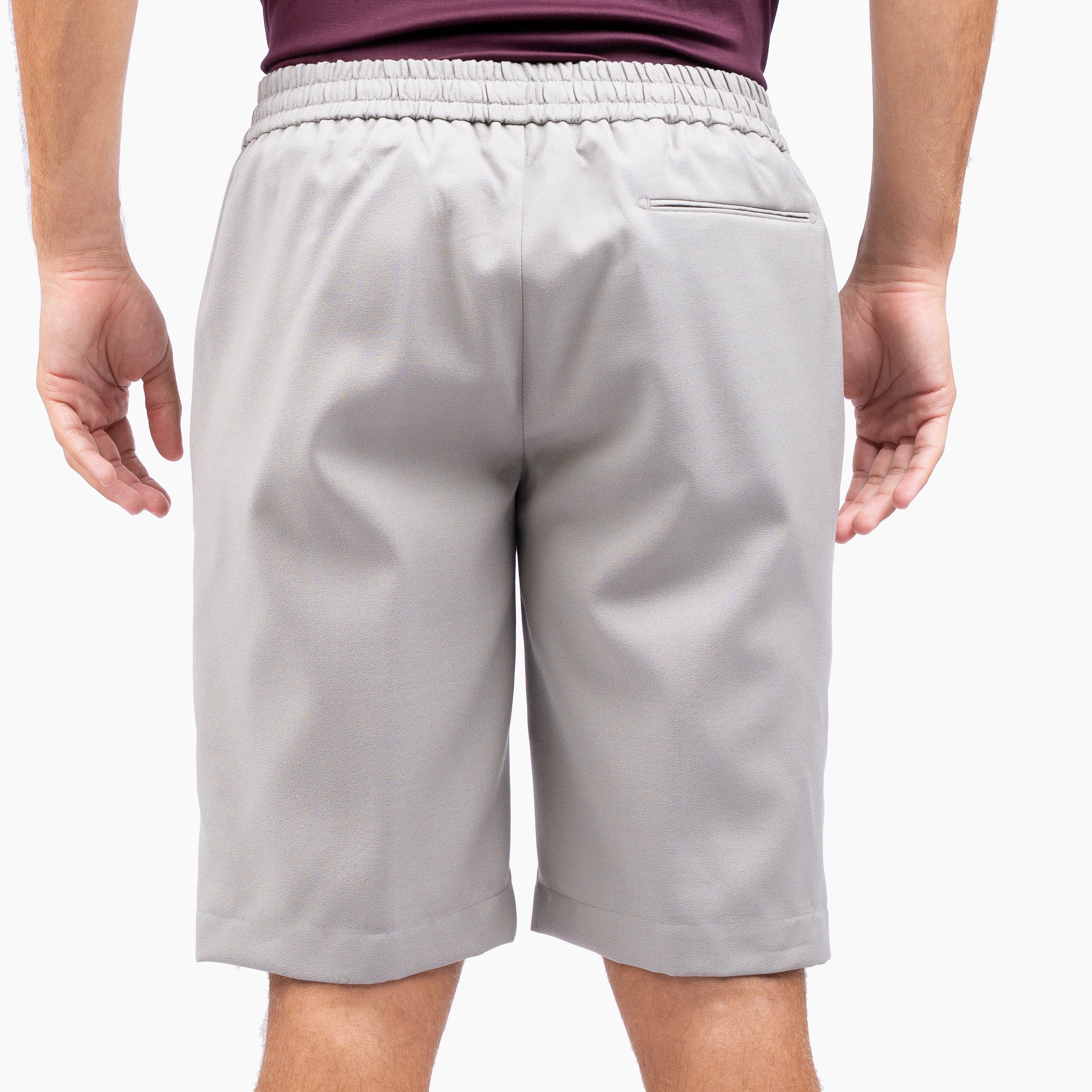 Berwich Korte Broek Lichtgrijs | Spiaggia Short