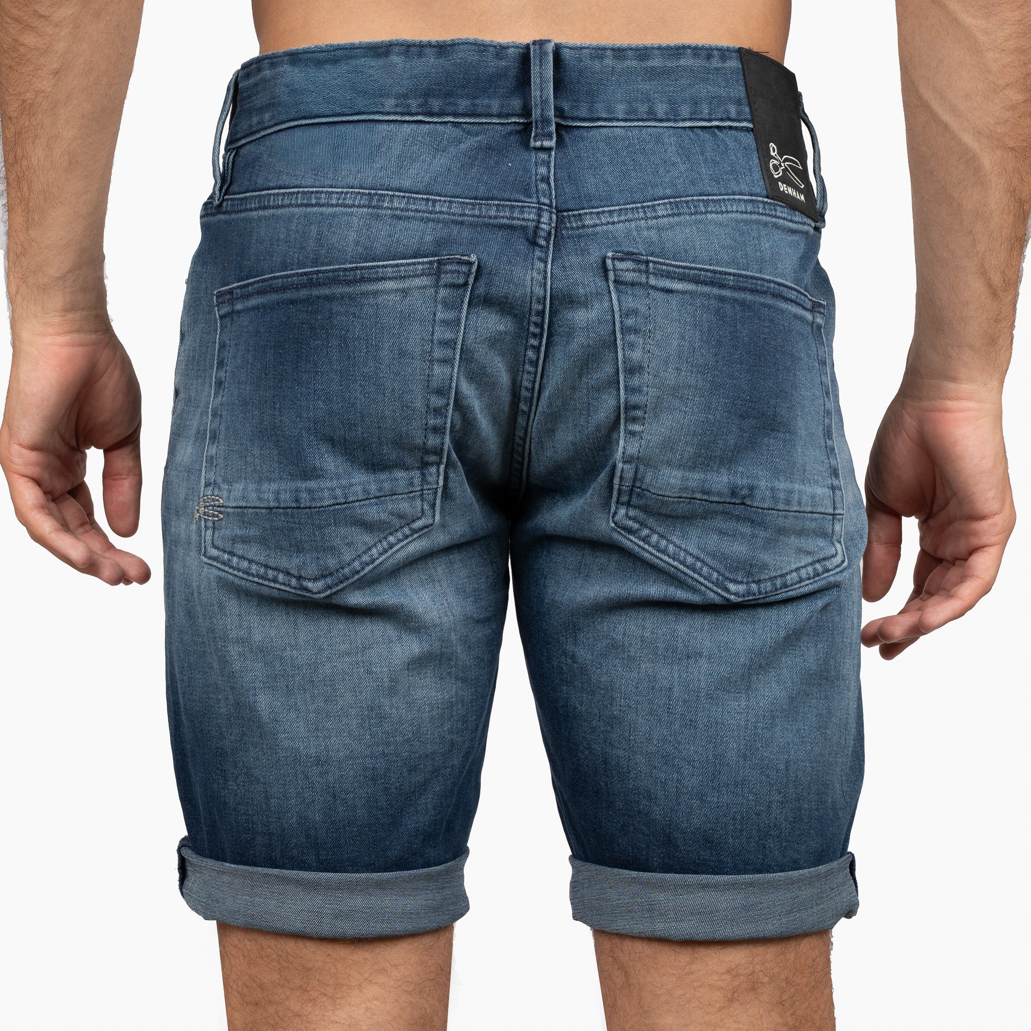 Denham Korte Broek Jeans Blauw | Razor