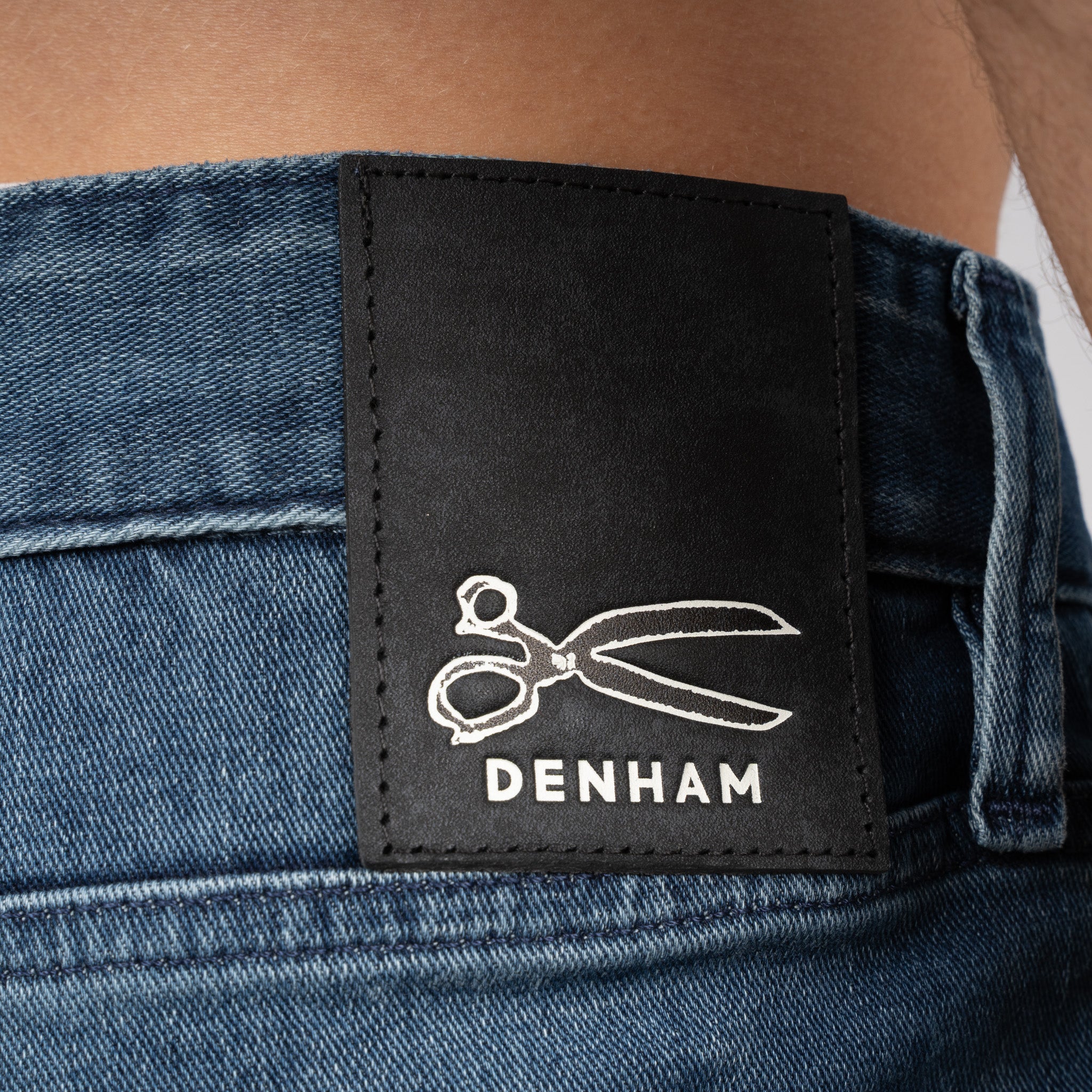 Denham Korte Broek Jeans Blauw | Razor