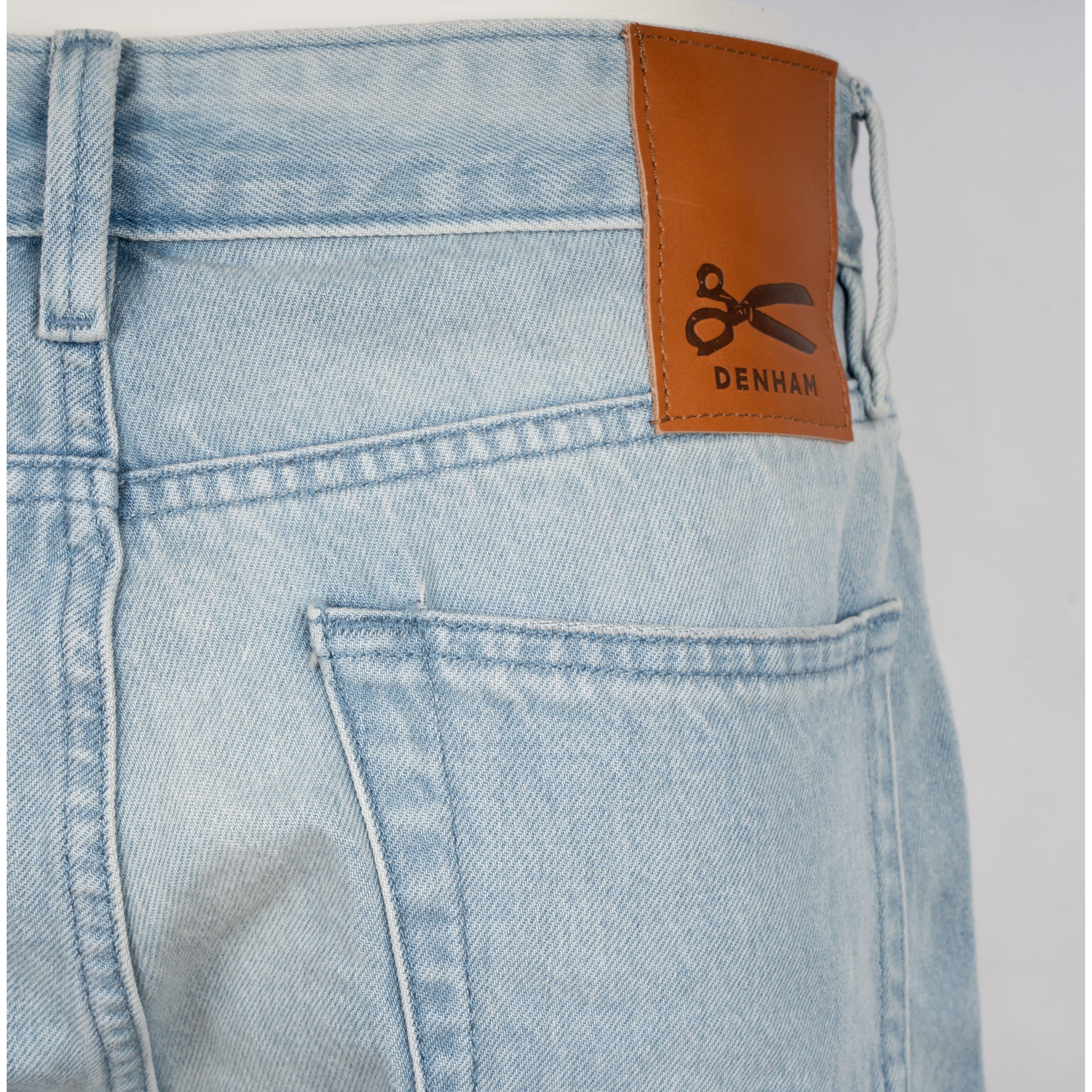 Denham Jeans Korte Broek Lichtblauw | Ridge