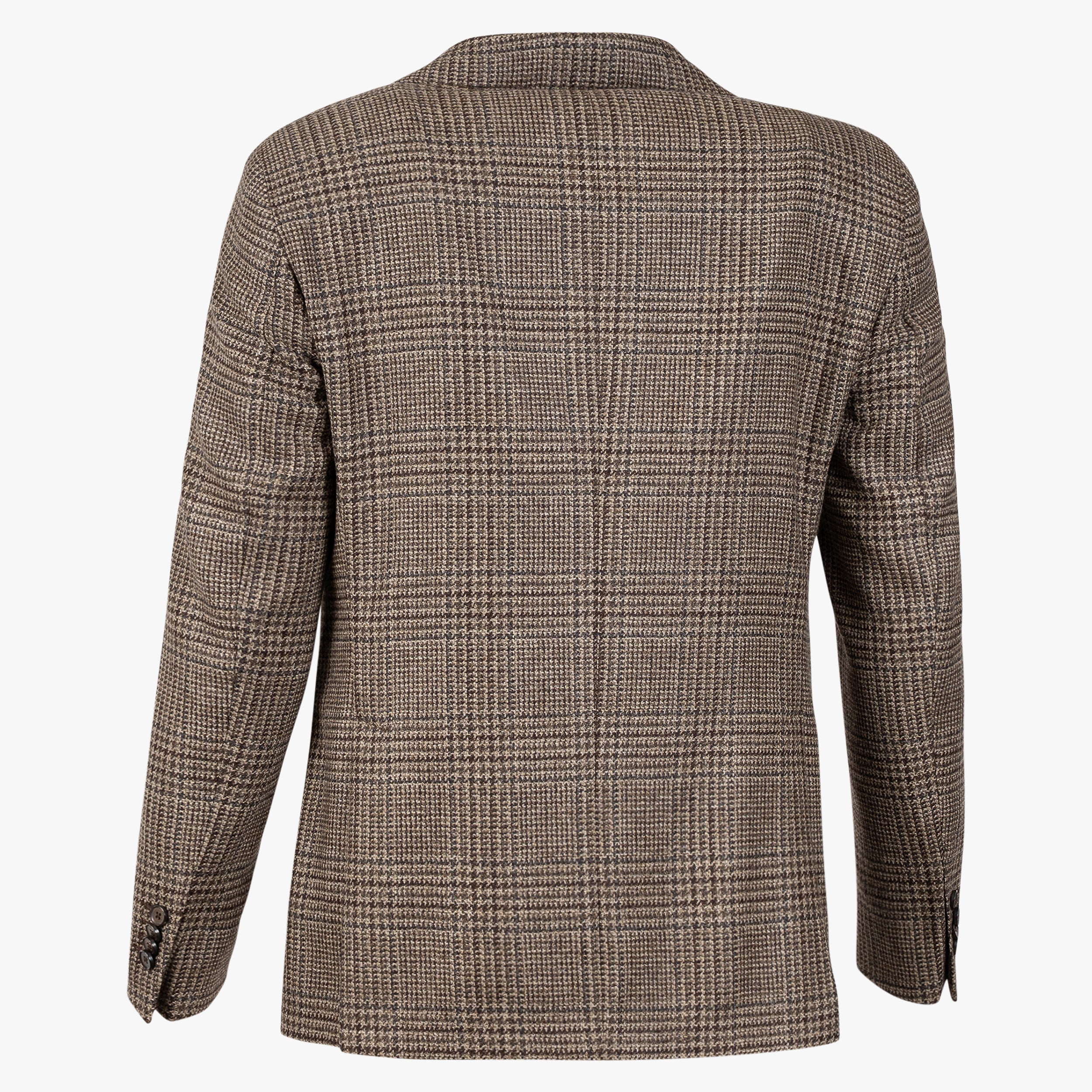 L.B.M. 1911 Colbert Bruin Geruit | Wool & Cashmere