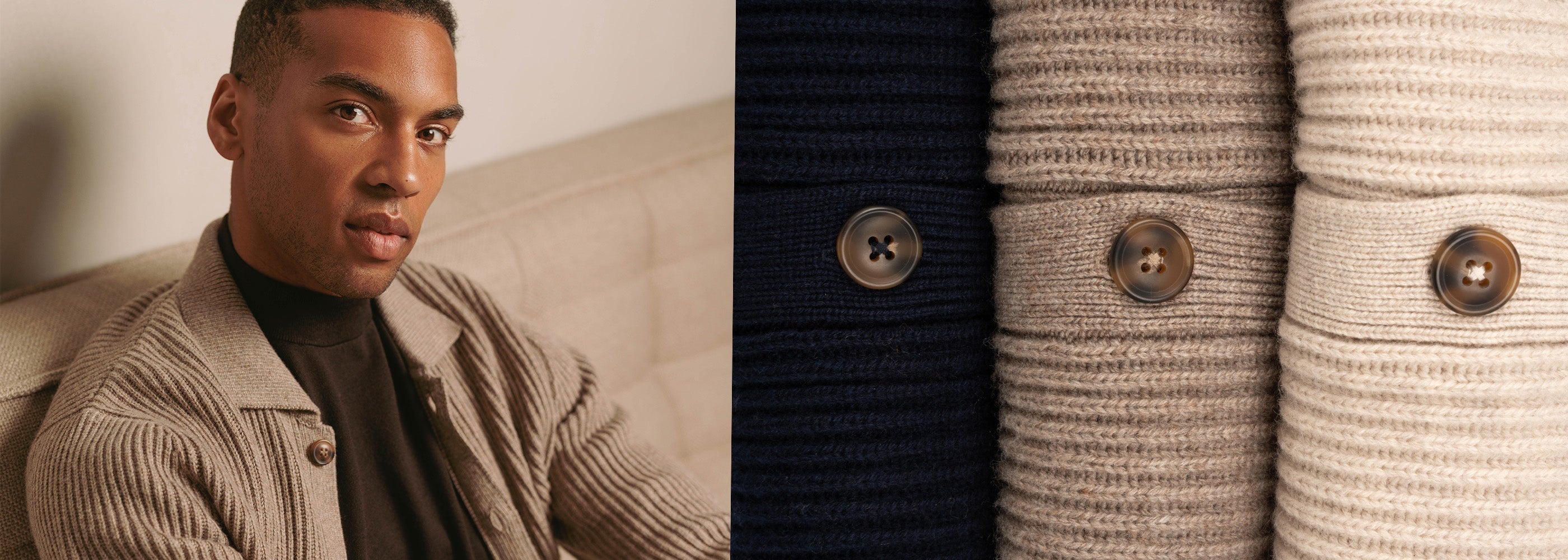 Seven Dials truien met knopenlijst – Mode Meeneemdagen 25% korting | Gentlemen Mode