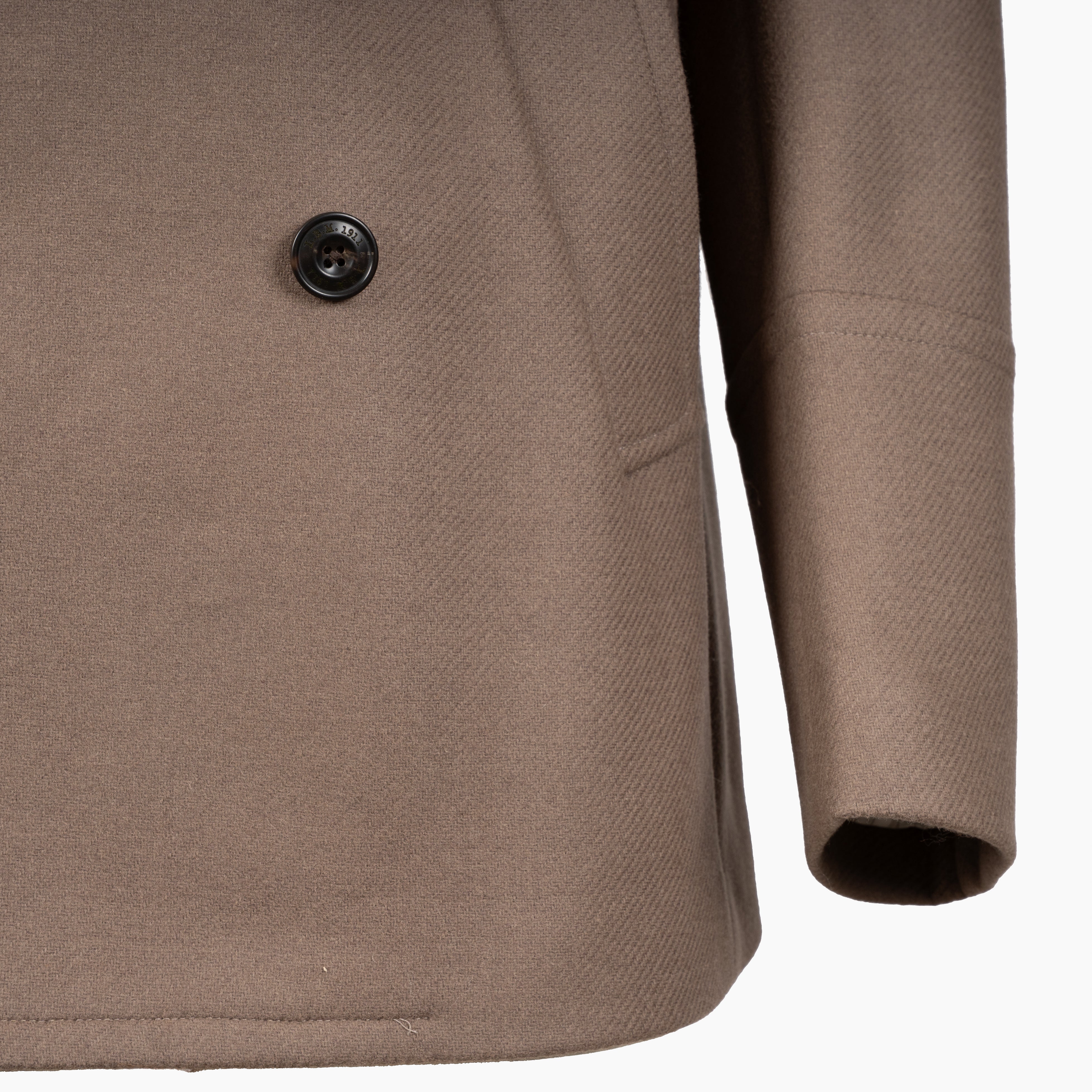 L.B.M. 1911 Mantel Taupe | Peacoat