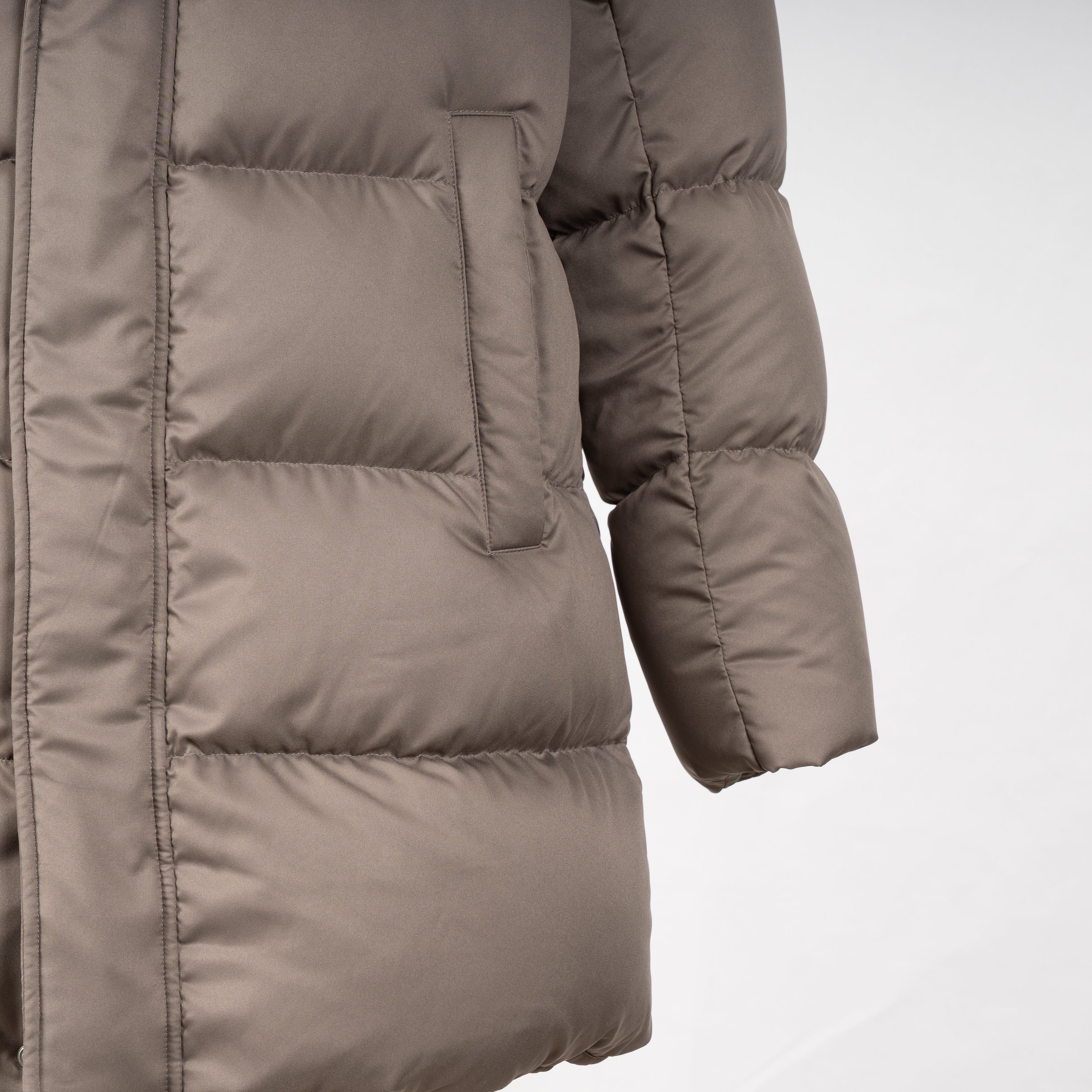 Herno Mantel Dons Beige | Polartech