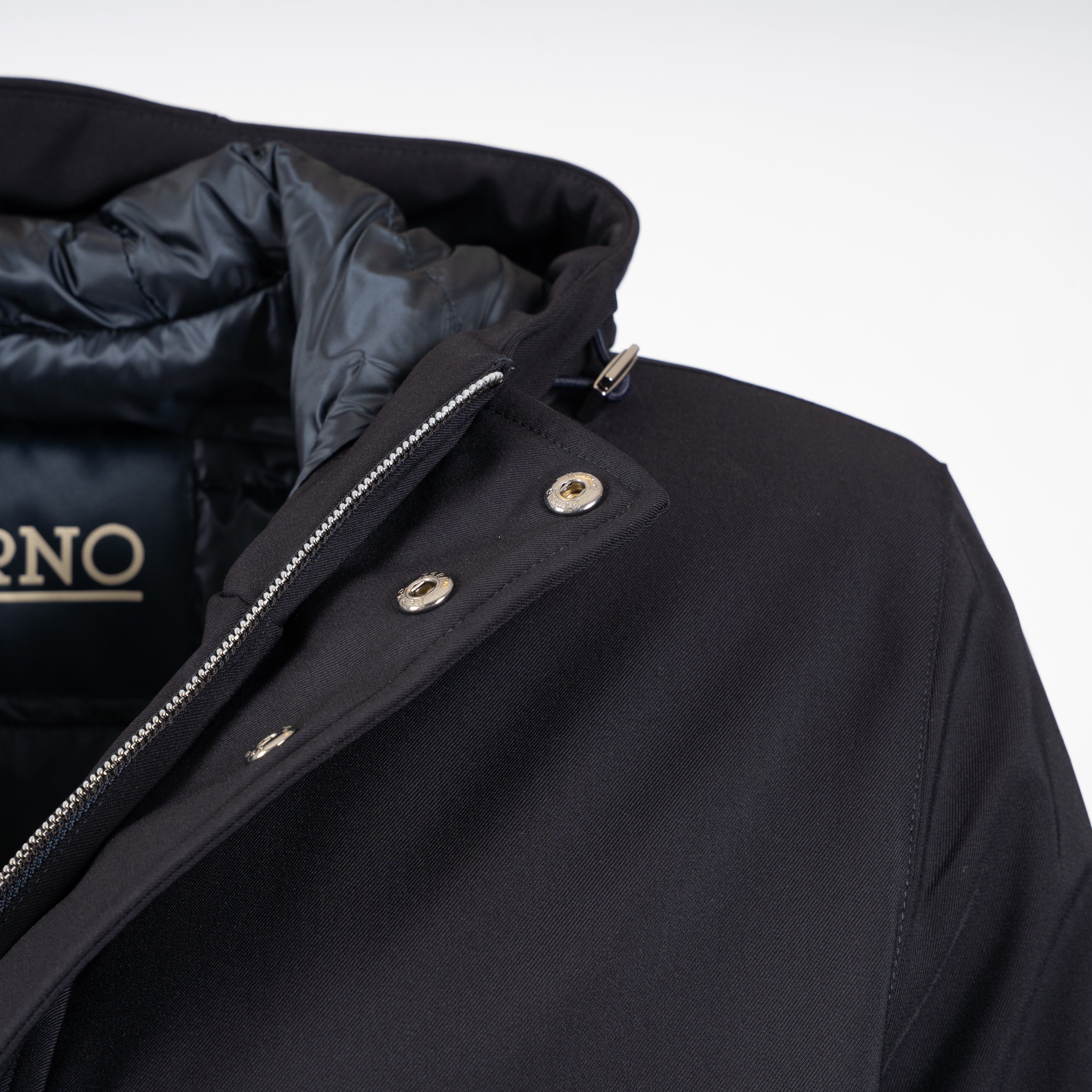 Herno Mantel Blauw | Sub-Zero